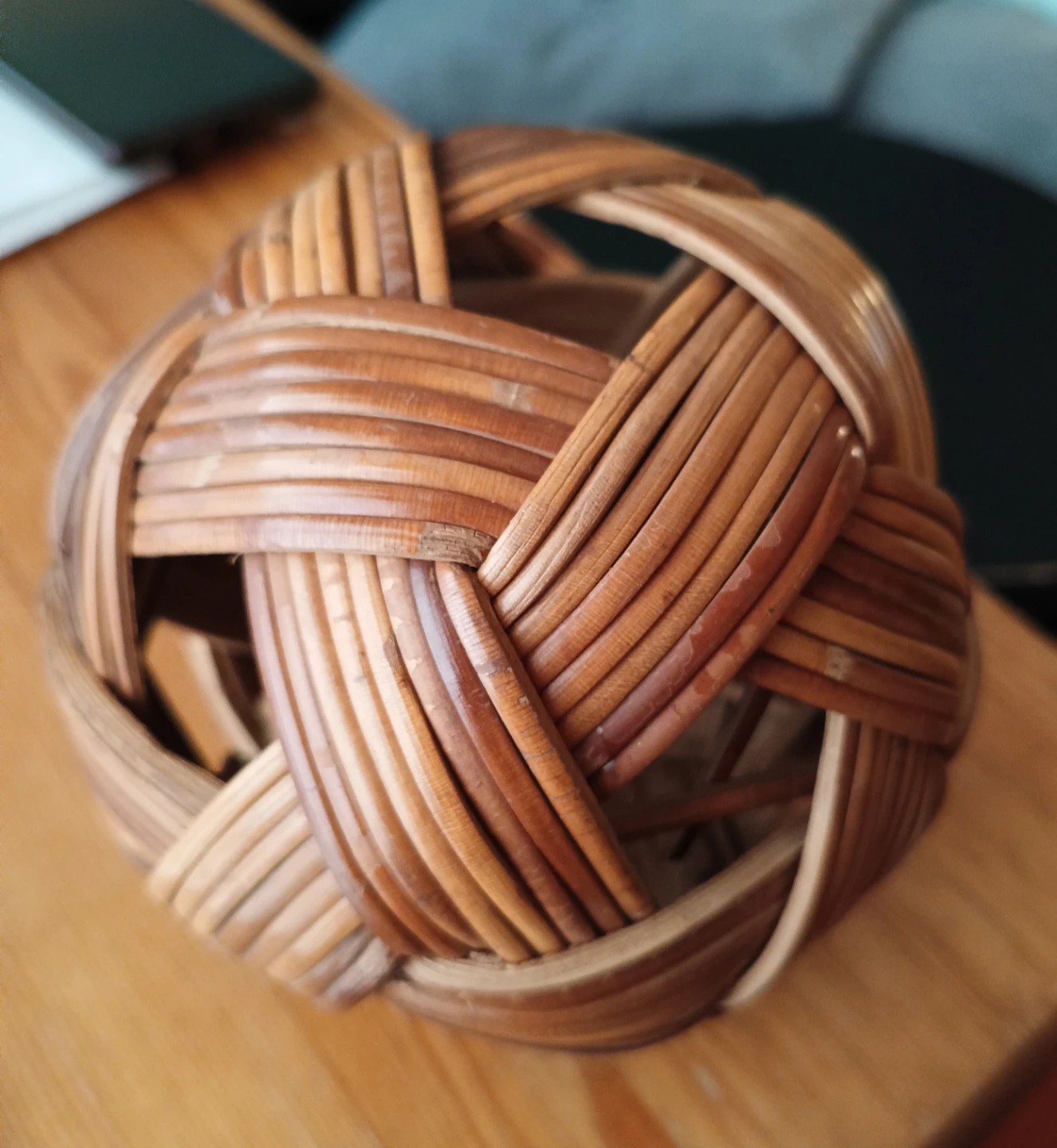 Handwoven Rattan Takraw Ball