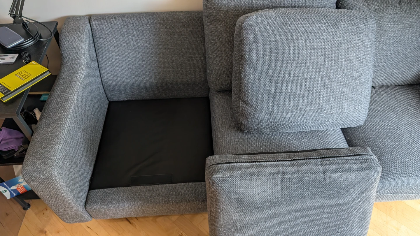 Grey 3-Seater Sofa brand Cozey modular - photo 2