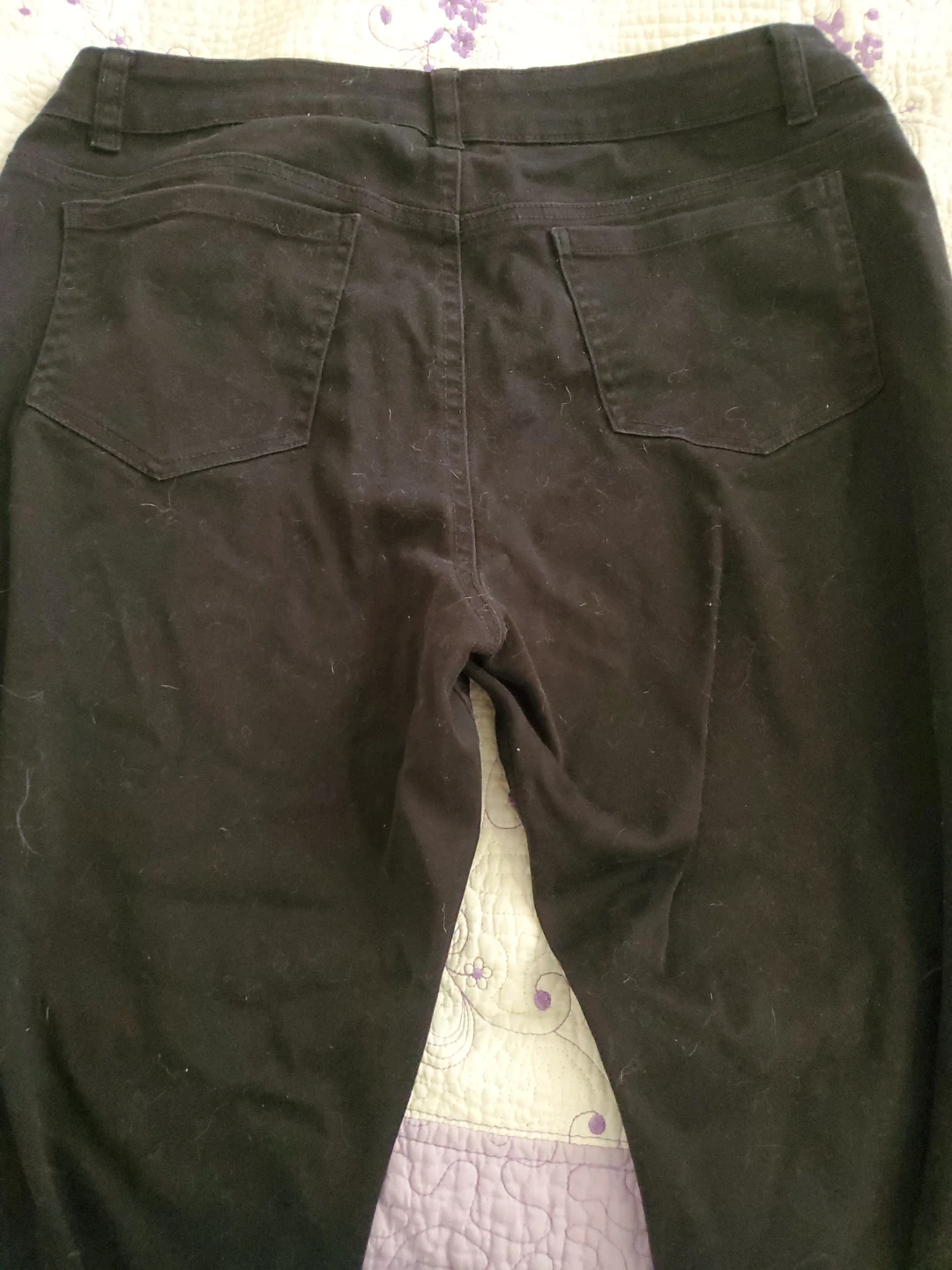 Nygård Black Pants Size 16 - photo 3
