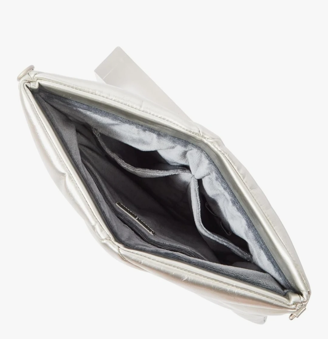 14 & 16 Inch Laptop Sleeve Silver, Puffy cotton - photo 4