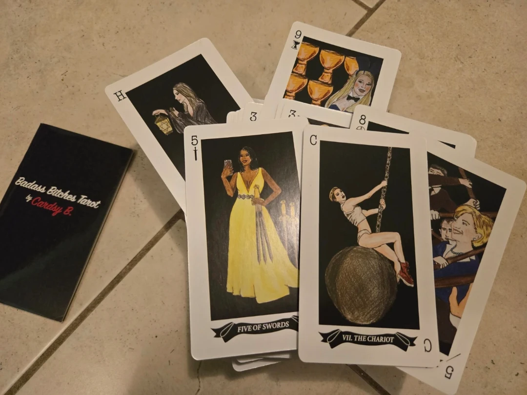 Badass Bitches Tarot by Cardsy B. Tarot Deck