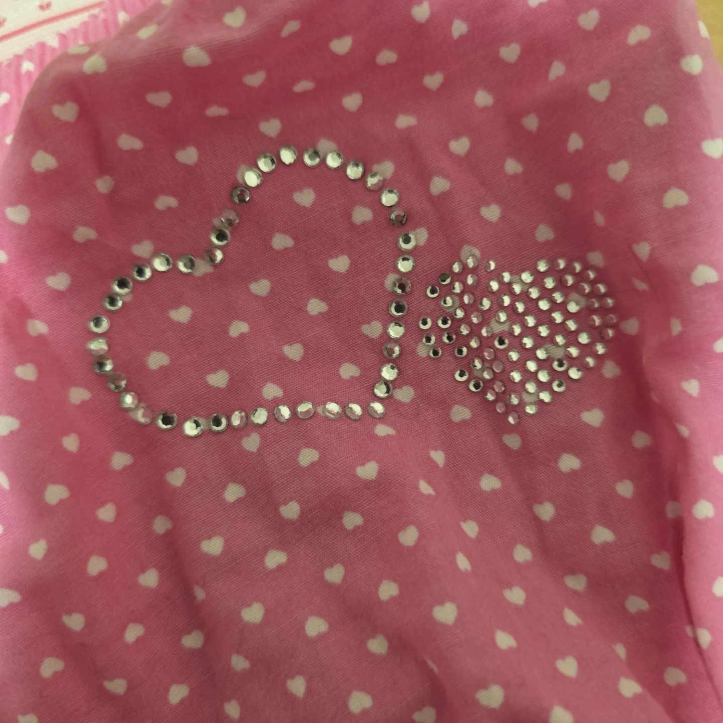 La Senza Pink Heart Print Pajama pants L/G - photo 2