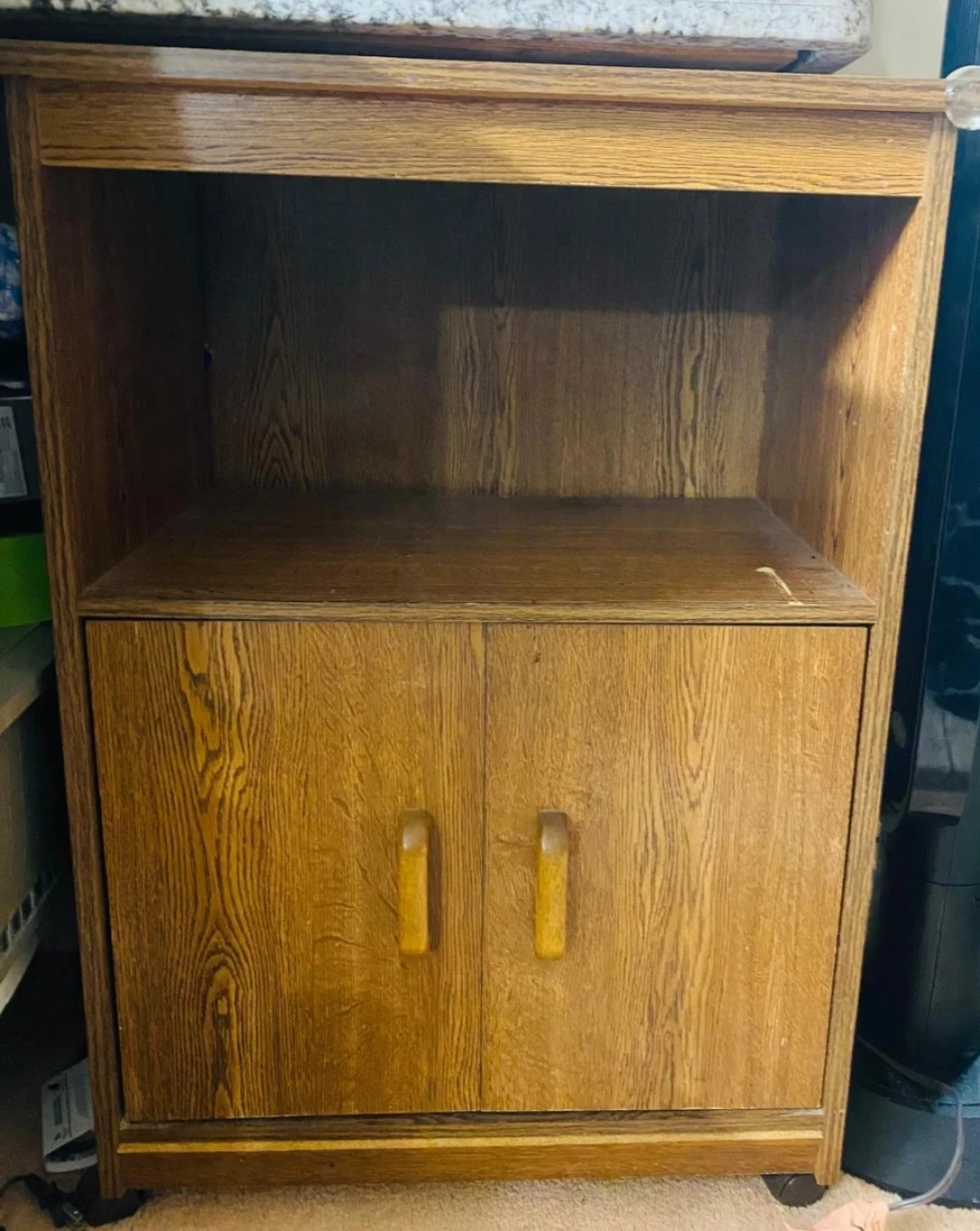 Wooden Cabinet with Shelf - photo 2