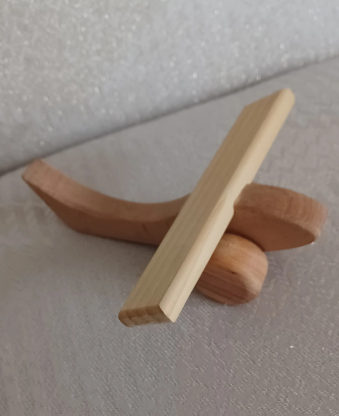 Wooden Airplane and Giraffe Toy Set - photo 2