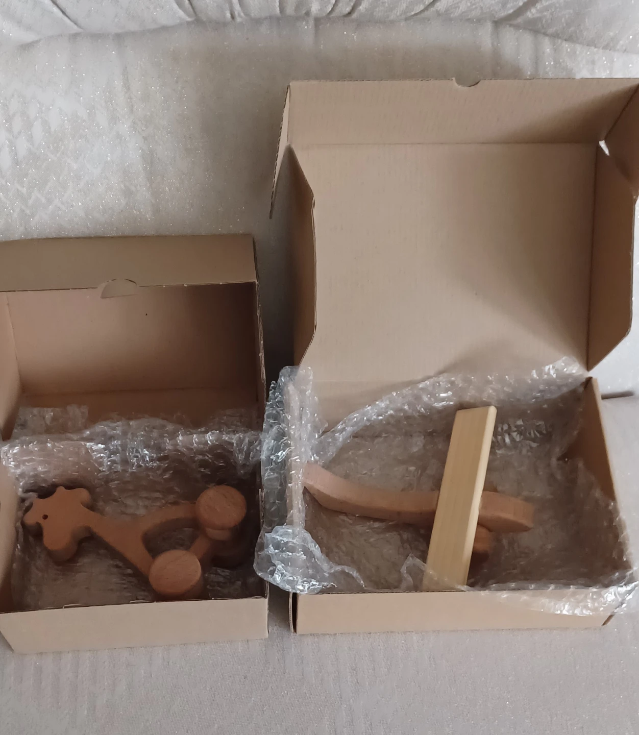 Wooden Airplane and Giraffe Toy Set - photo 4
