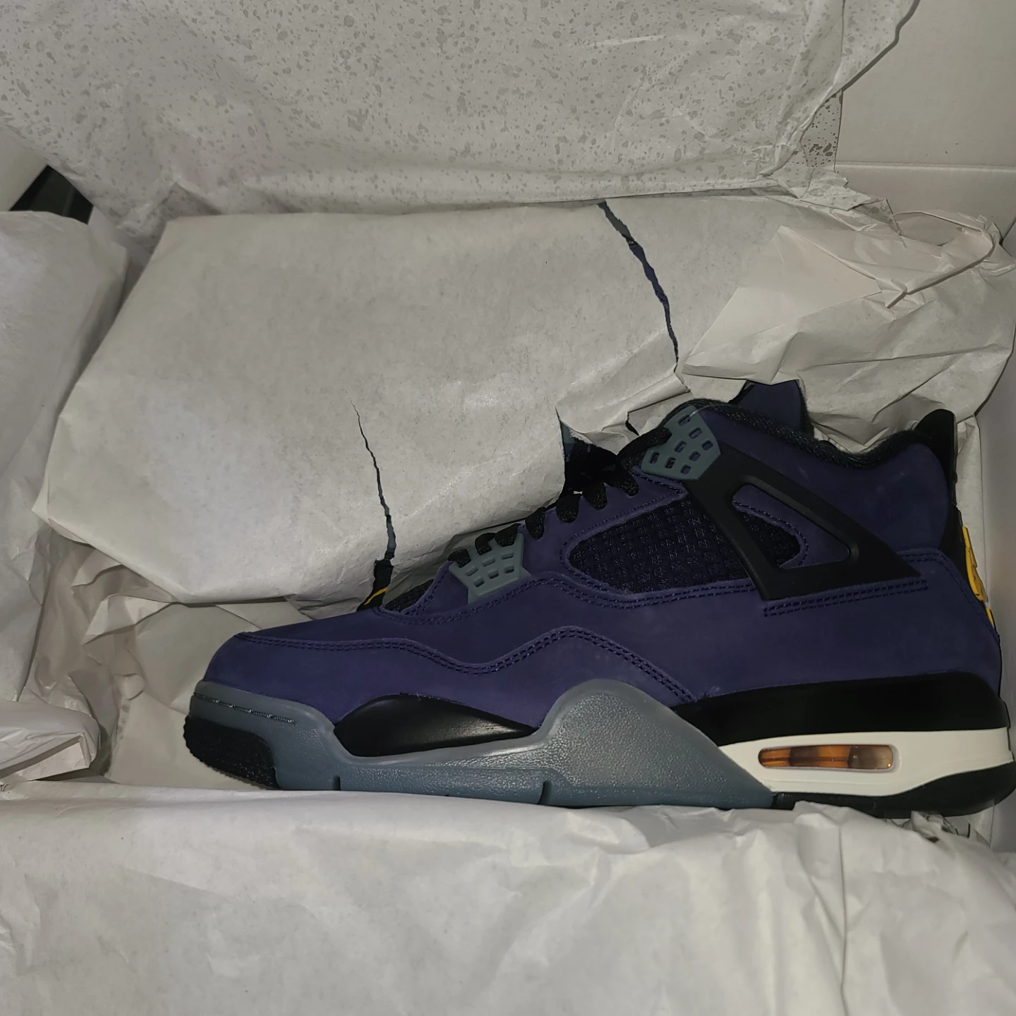 Air Jordan 4 "Alternate Grape" Sneakers - photo 2