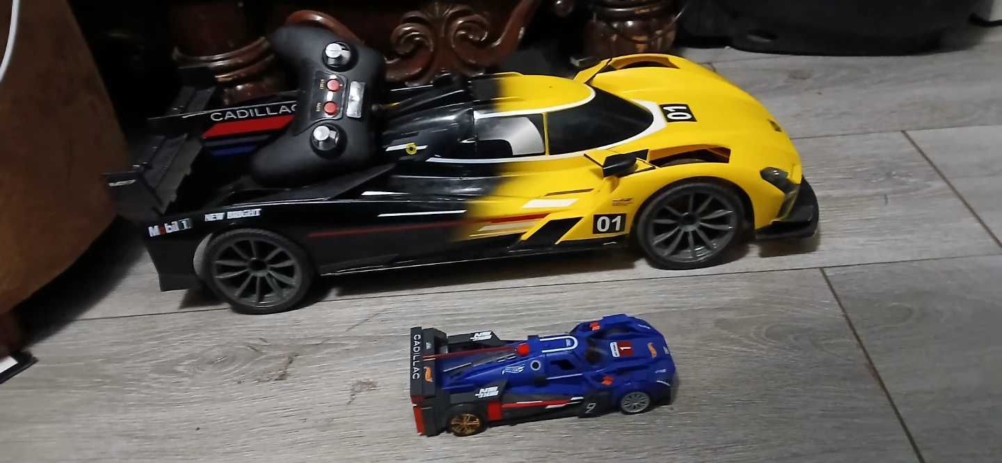 Bright RC Cadillac Race Car Toy