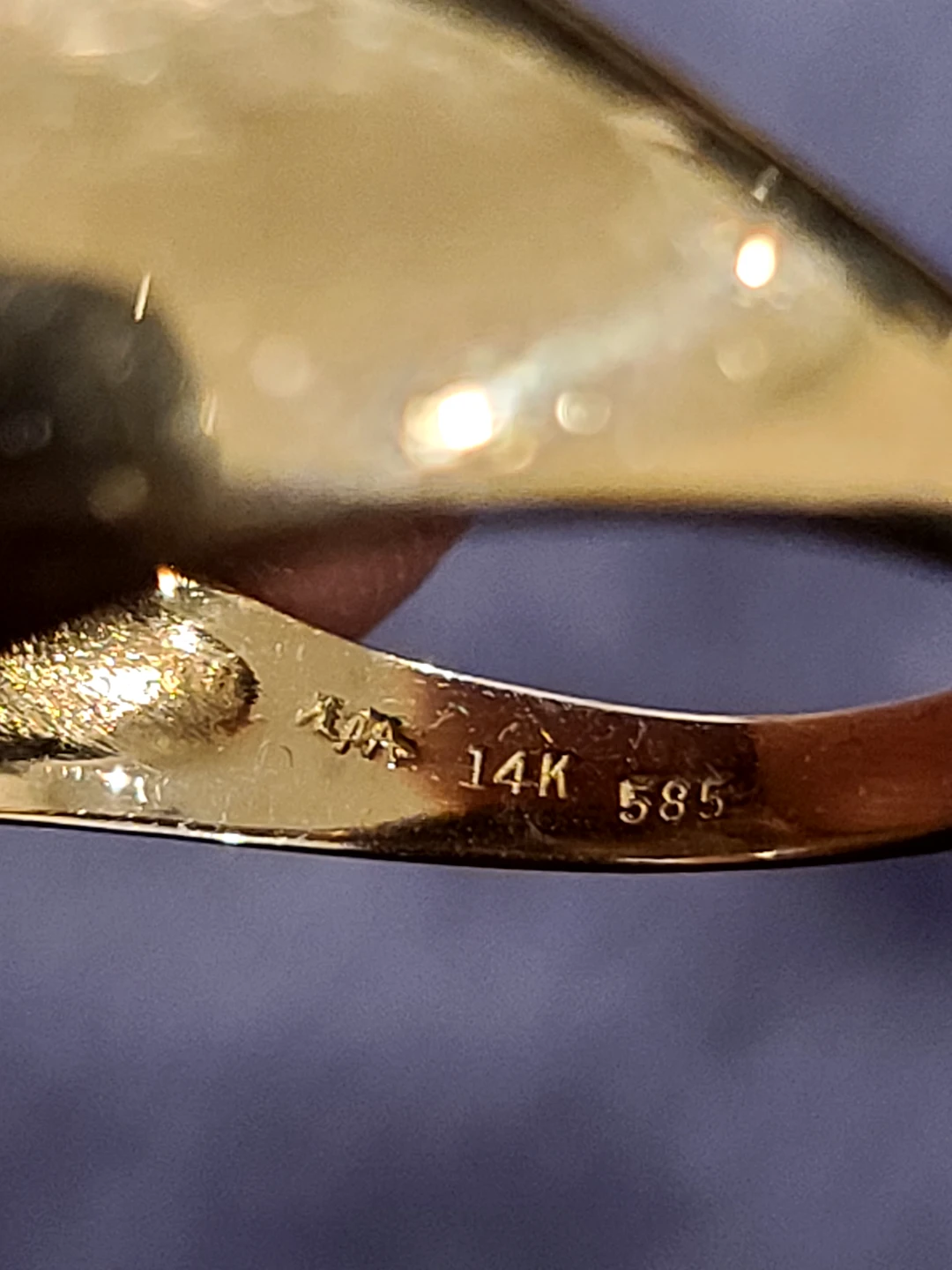 14K Gold Ring Size 10 - photo 2