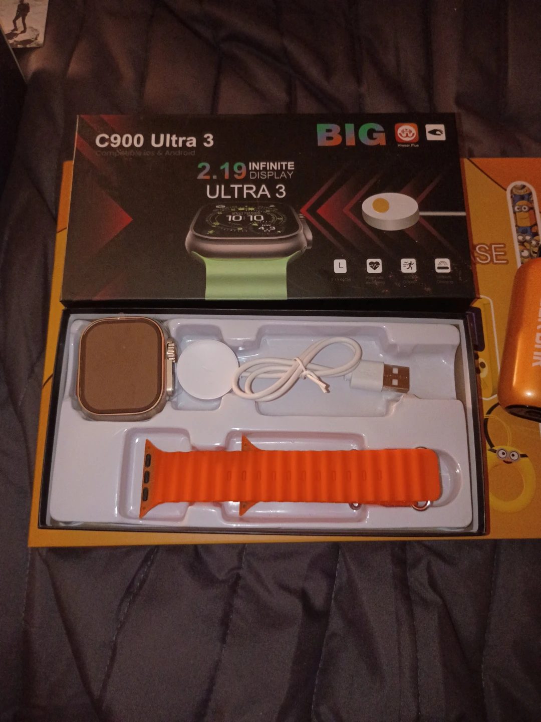 C900 Ultra 3 Smartwatch with 2.19" Infinite Display