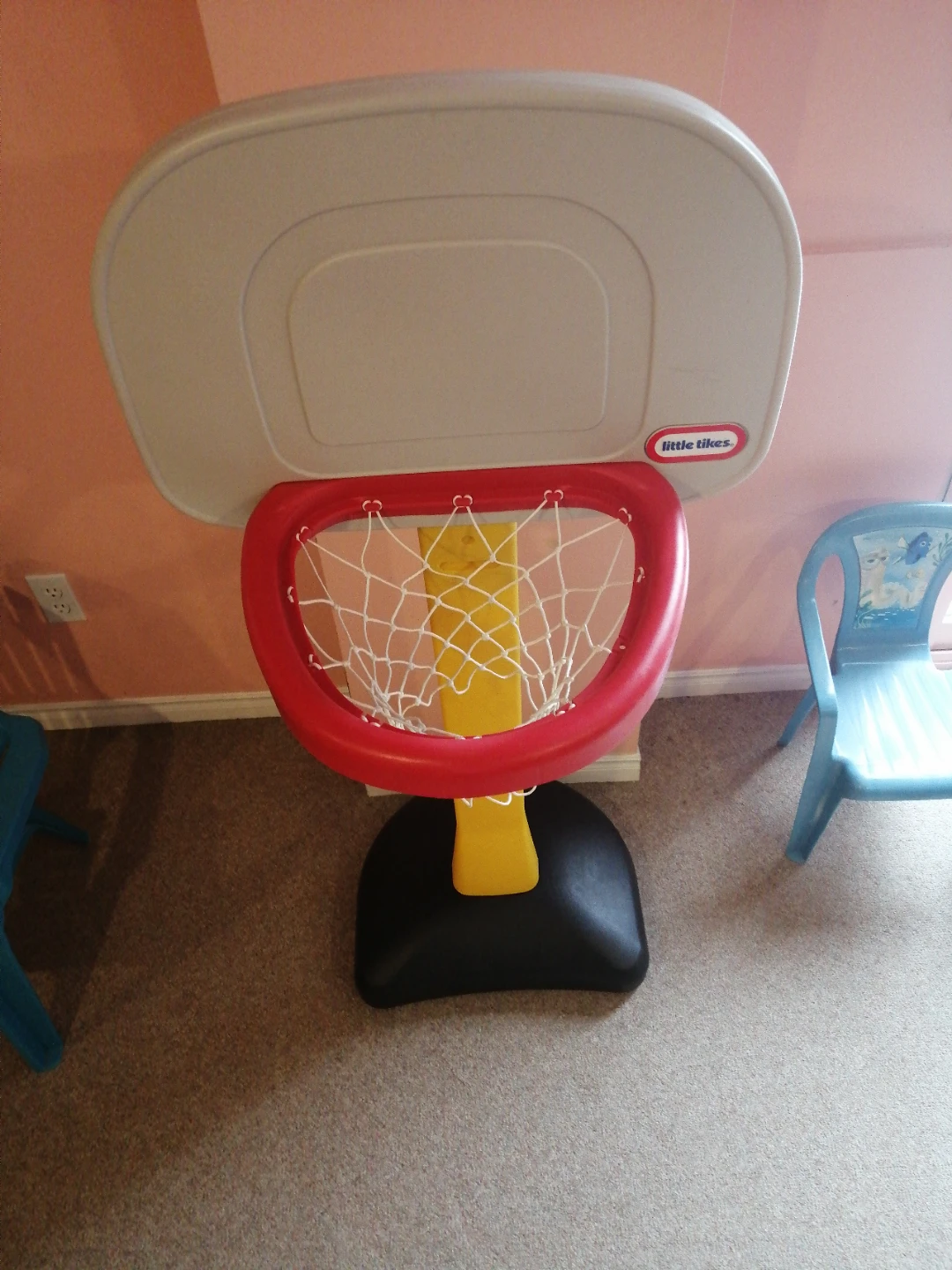 Little Tikes Adjustable Basketball Hoop - photo 5