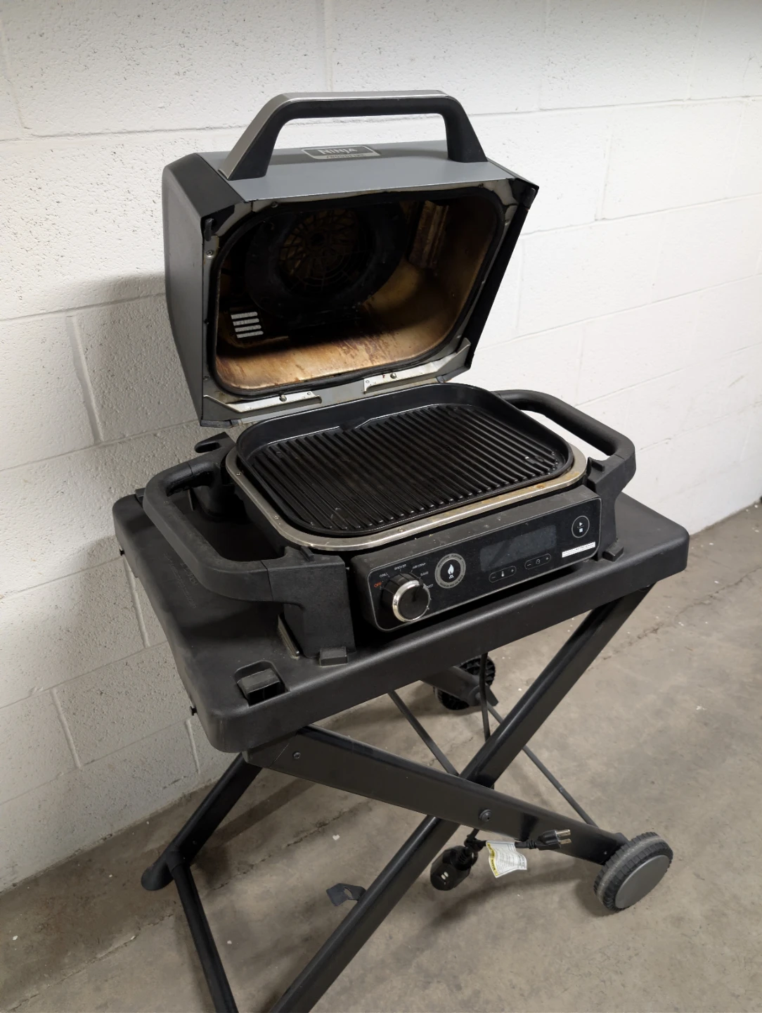 Ninja Woodfire Grill with Stand, Cover, Griddle Pan - photo 5