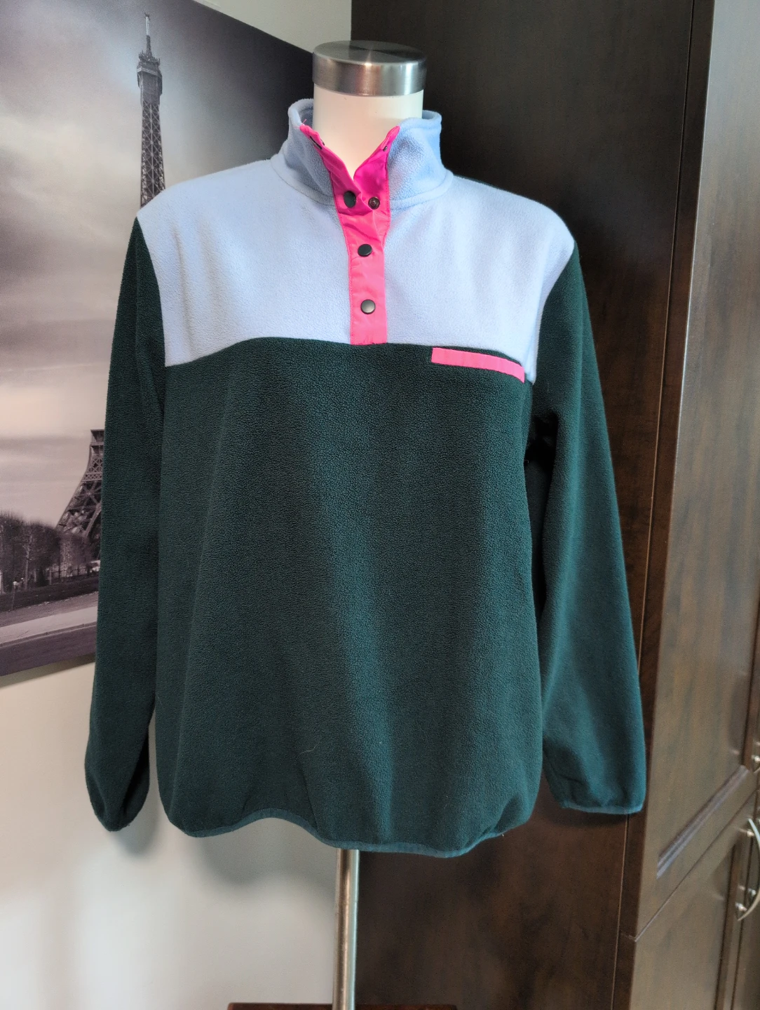i.FIVE5 Simons Fleece Pullover Size L