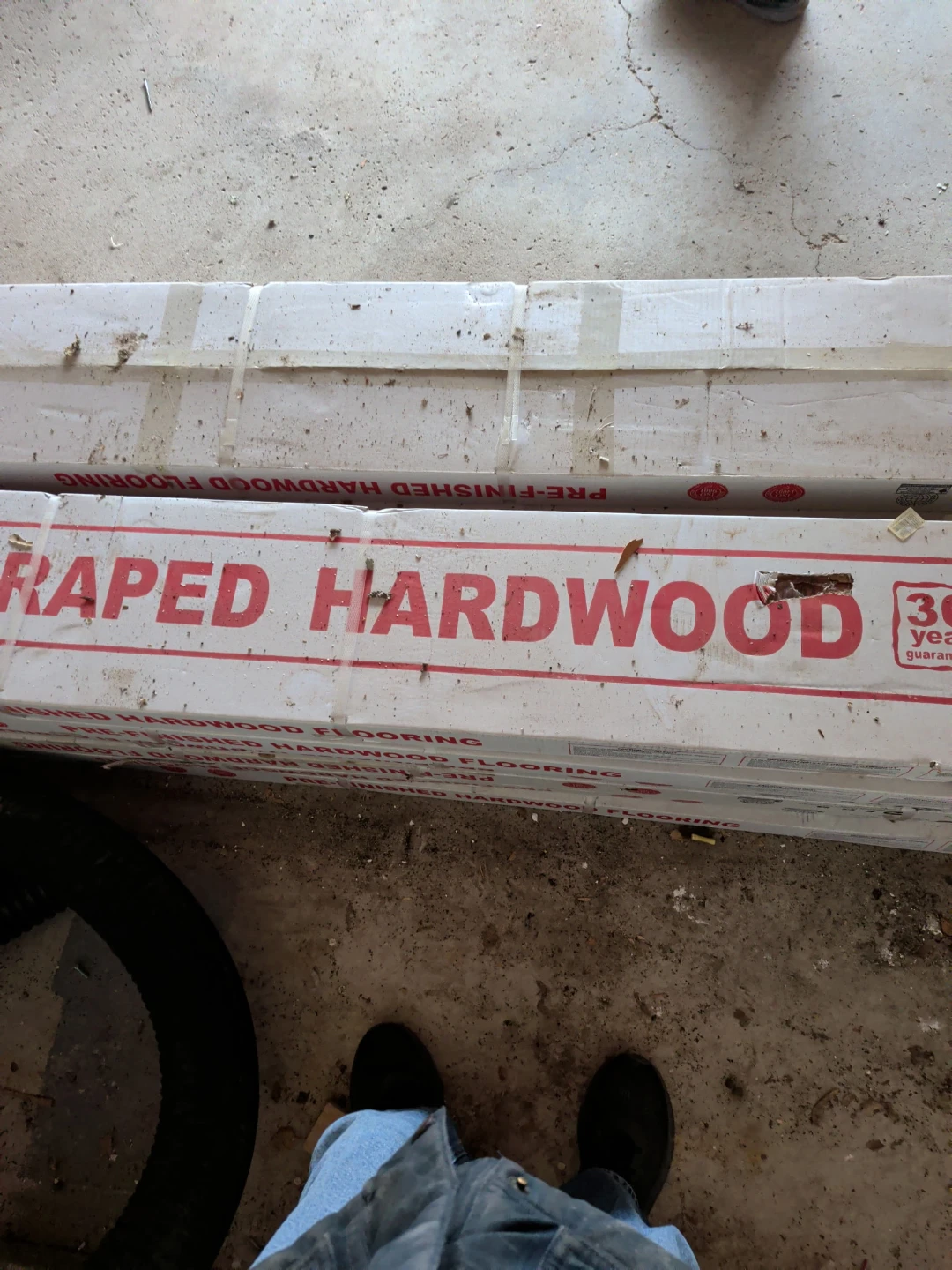 NAF Handscraped Exotic Walnut Cocoa Hardwood Flooring