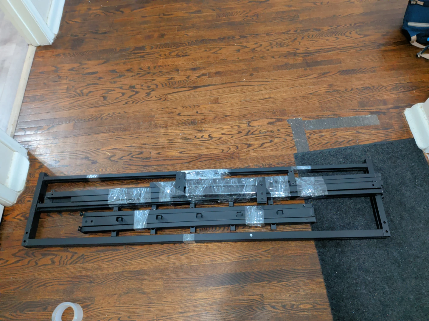 Black Metal Bed Frame Parts