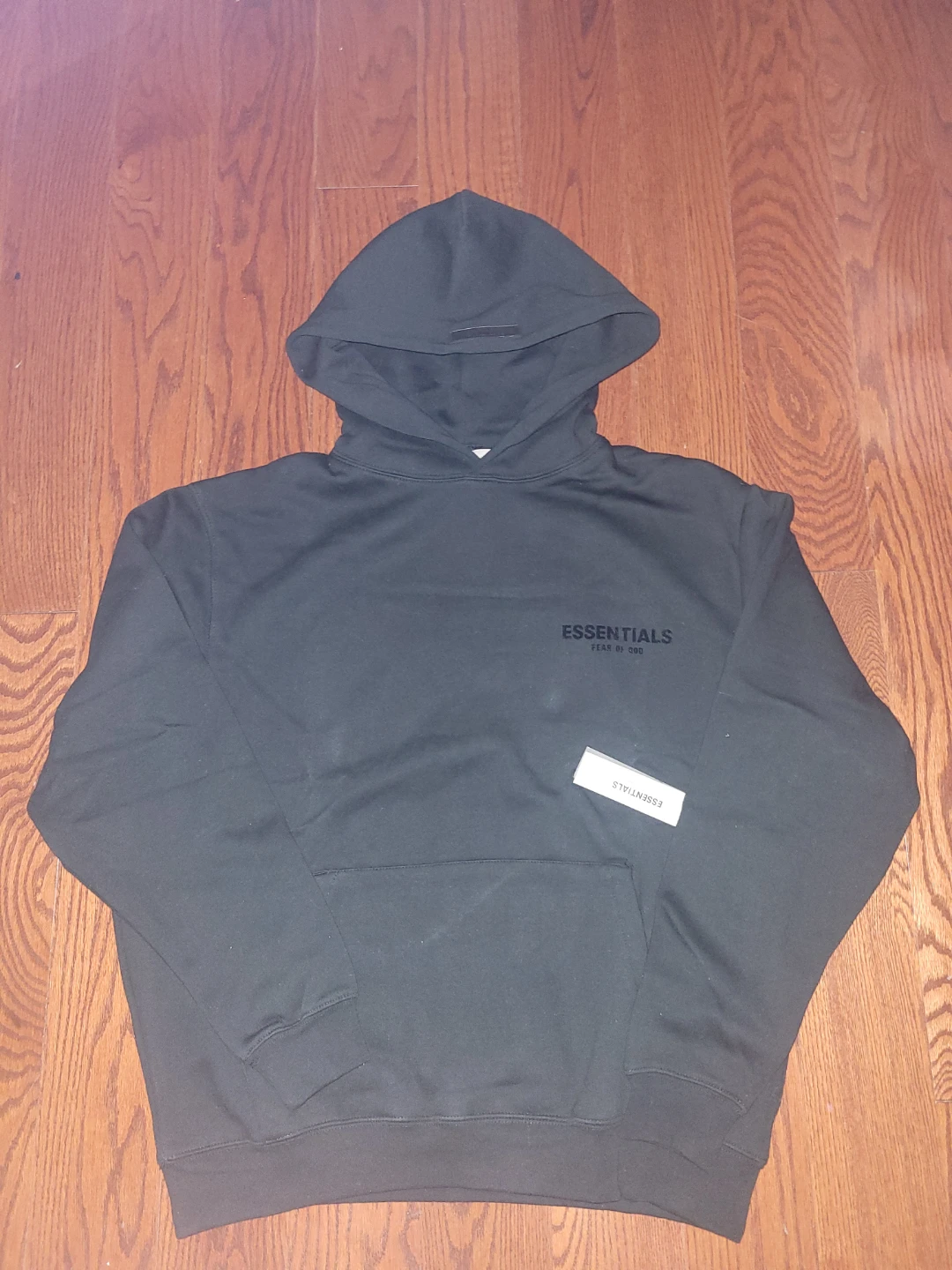 Black Essentials Hoodie - photo 2