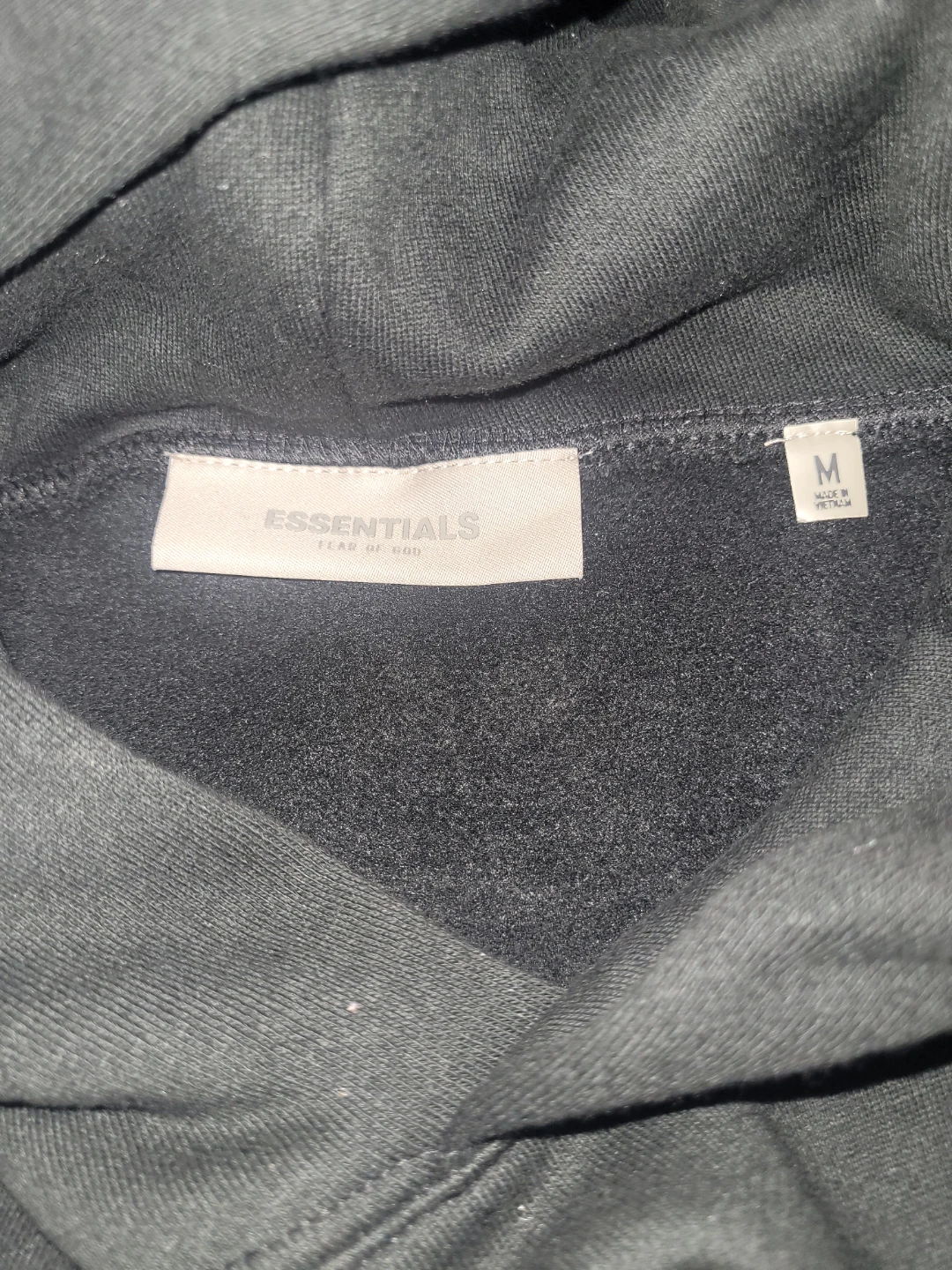 Black Essentials Hoodie - photo 3