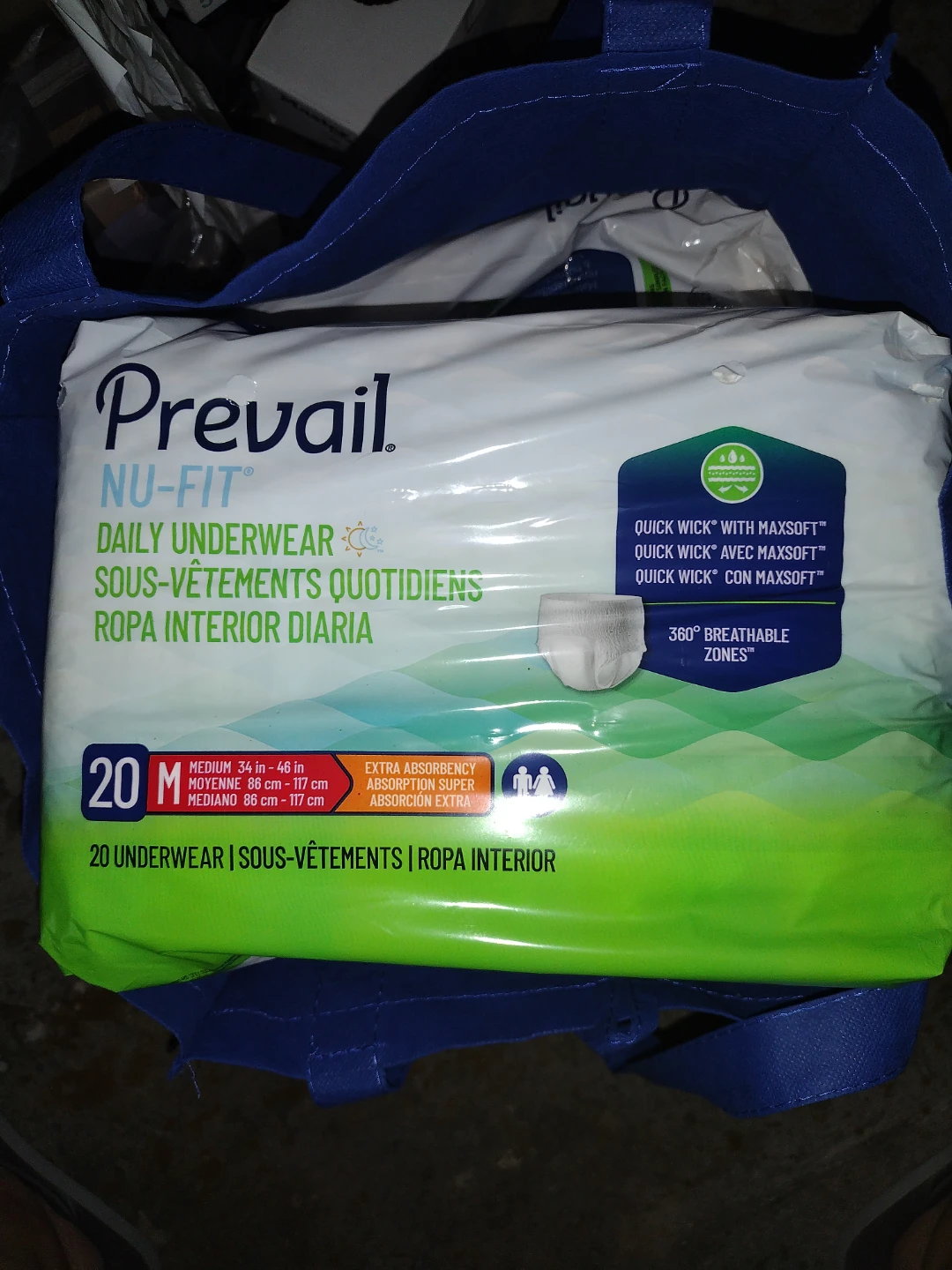Prevail NU-FIT Daily Underwear Medium 20 Count 🥕 - photo 2
