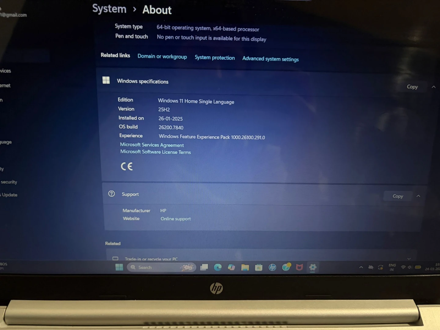 HP Laptop 15-ef2xxx Silver