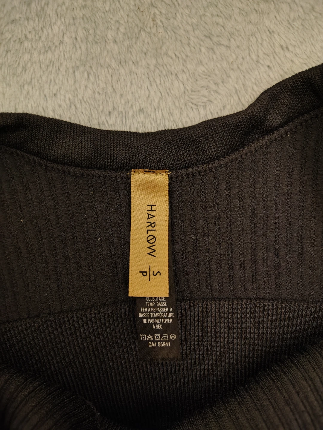 Harlow Ribbed Crop Tank Top - Size S - photo 2