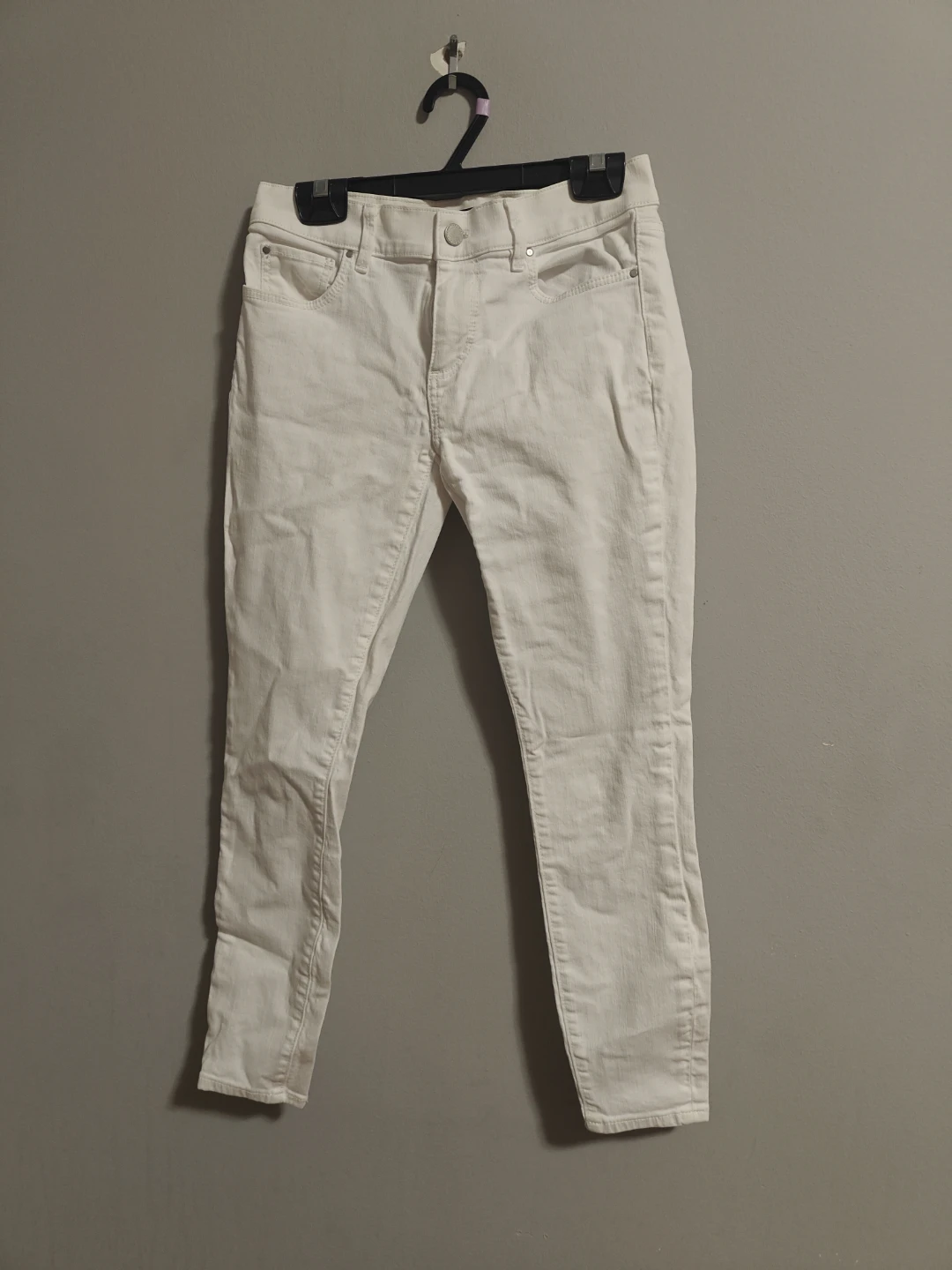 Ann Taylor Petite White Skinny Jeans Size 0P