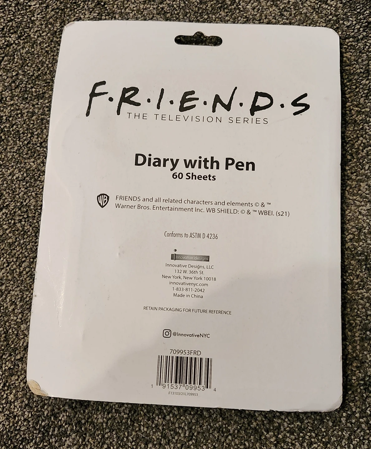 F.R.I.E.N.D.S Diary with Pen - photo 2