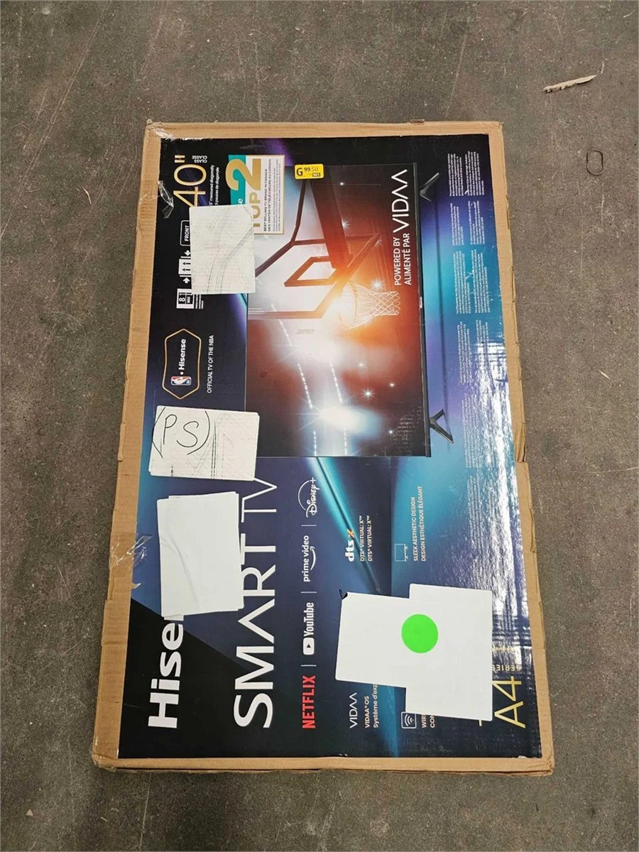 Hisense 40A4KV 40" Smart TV (Damaged Screen) - photo 5