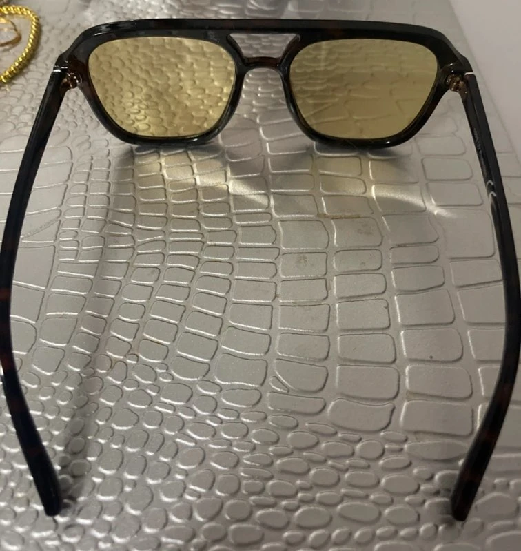 Adult Cake Sunglasses - Yellow Tint - photo 2