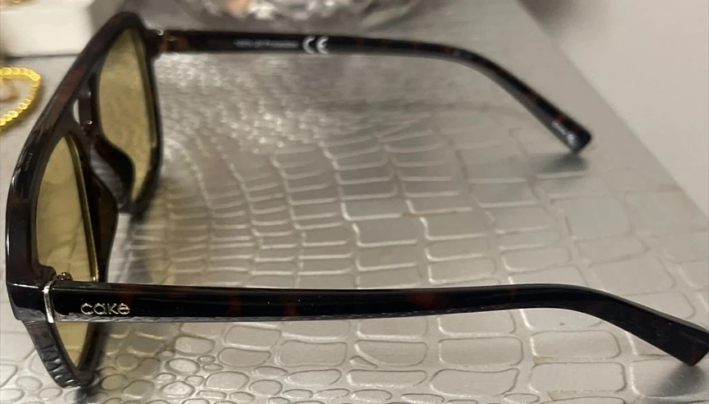 Adult Cake Sunglasses - Yellow Tint - photo 3