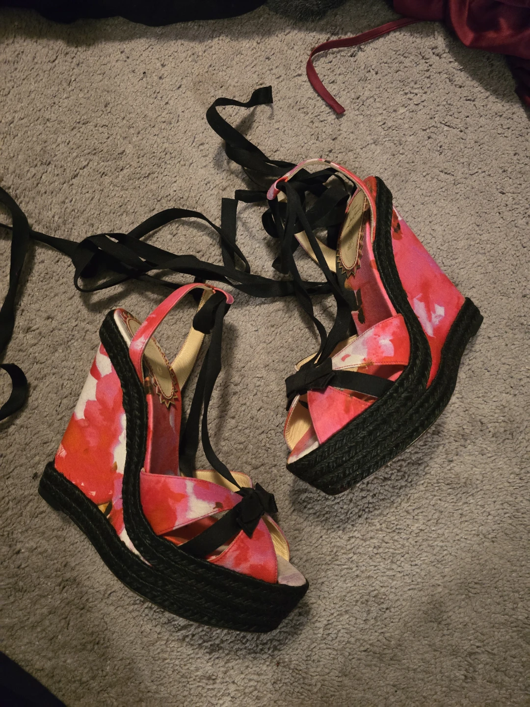 Christian Louboutin Wedge Sandals