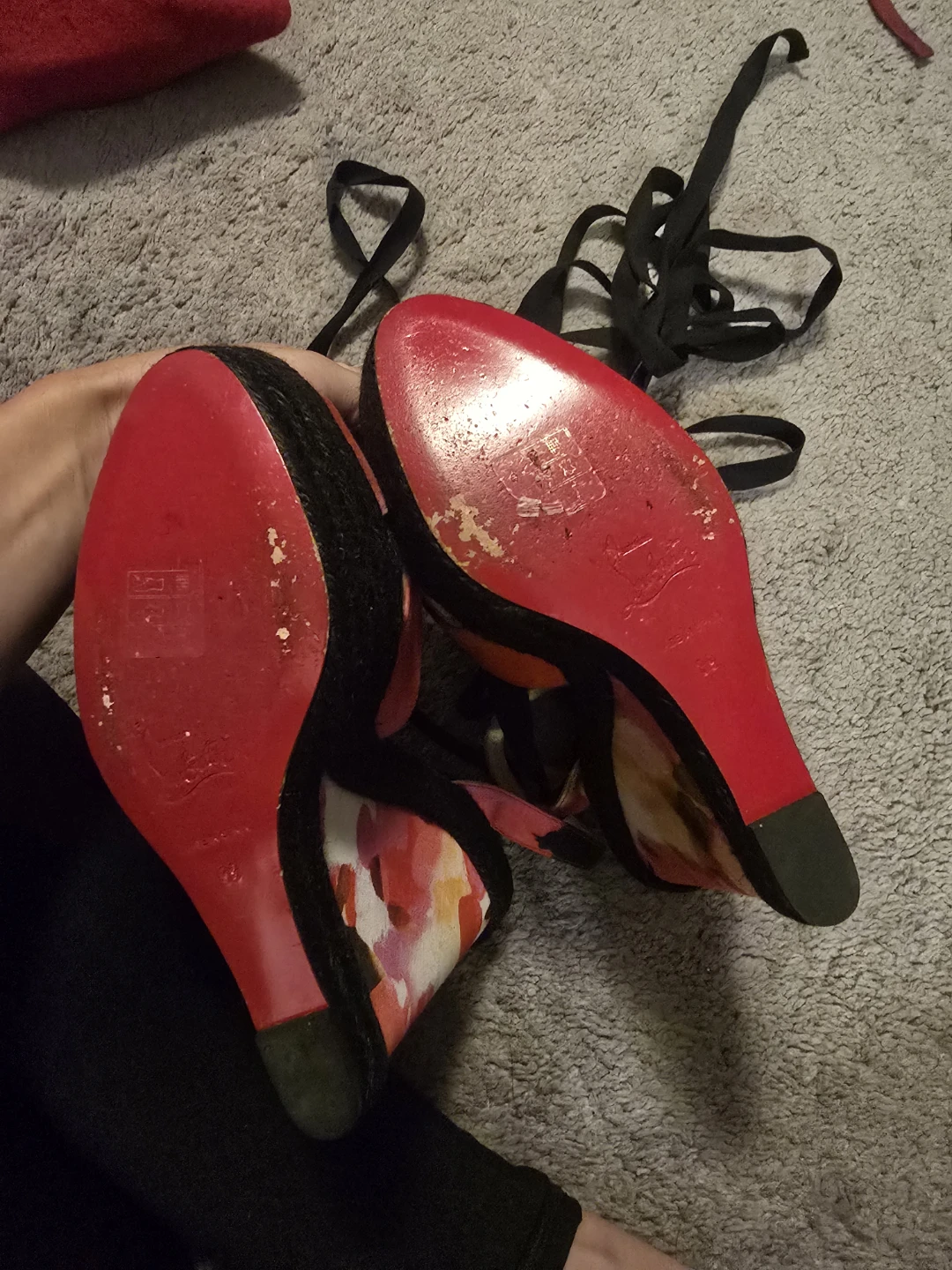 Christian Louboutin Wedge Sandals - photo 3