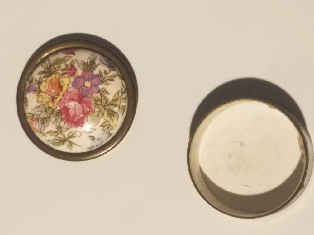 Vintage Floral Trinket Box - photo 3