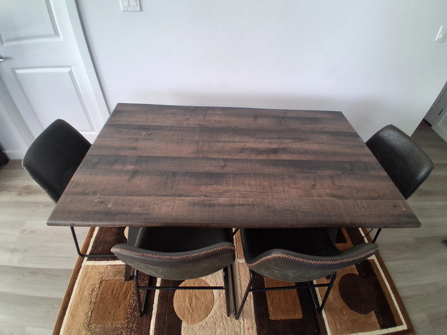 Rustic Wood Dining Table - photo 4