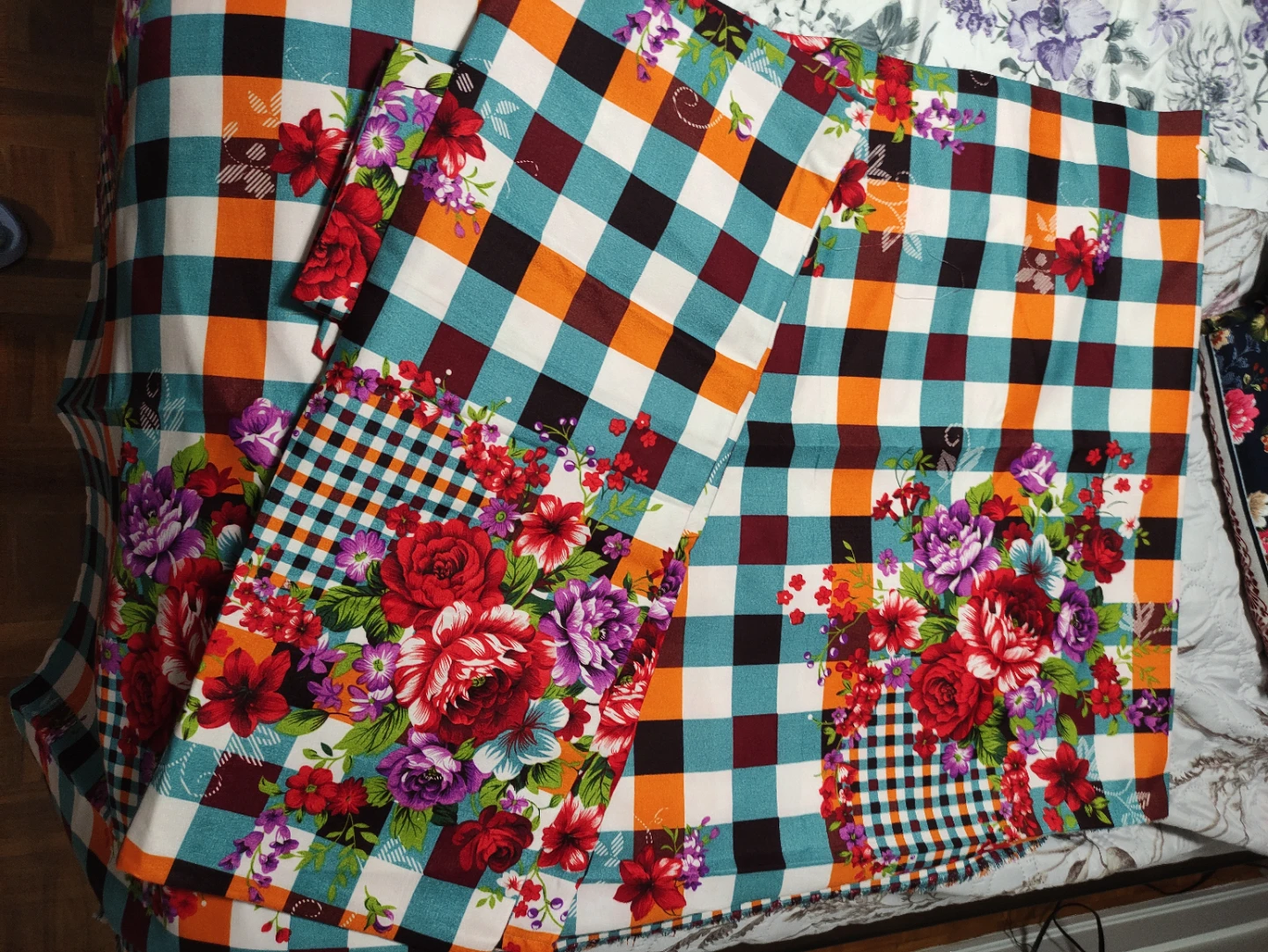Cotton bedsheets with two pillow cases. Queen size - photo 3