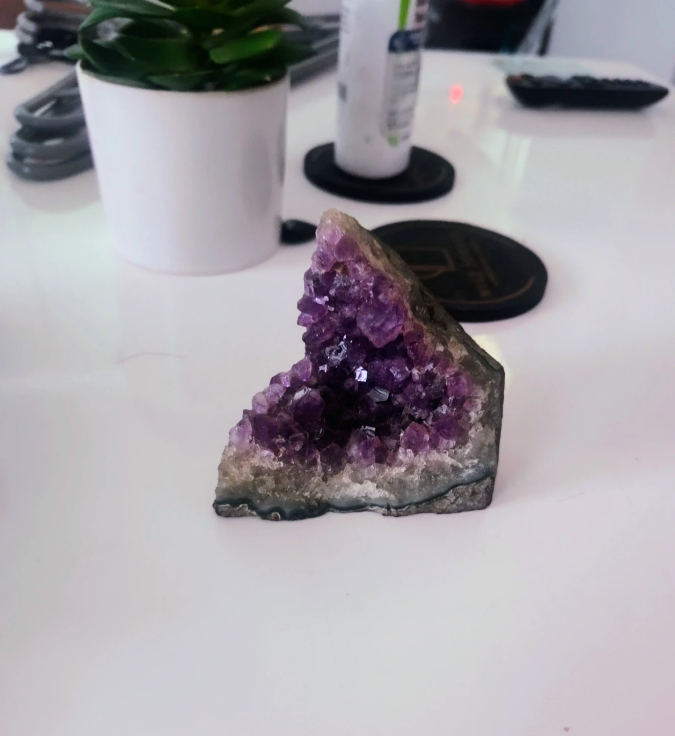 Beautiful amethyst stone