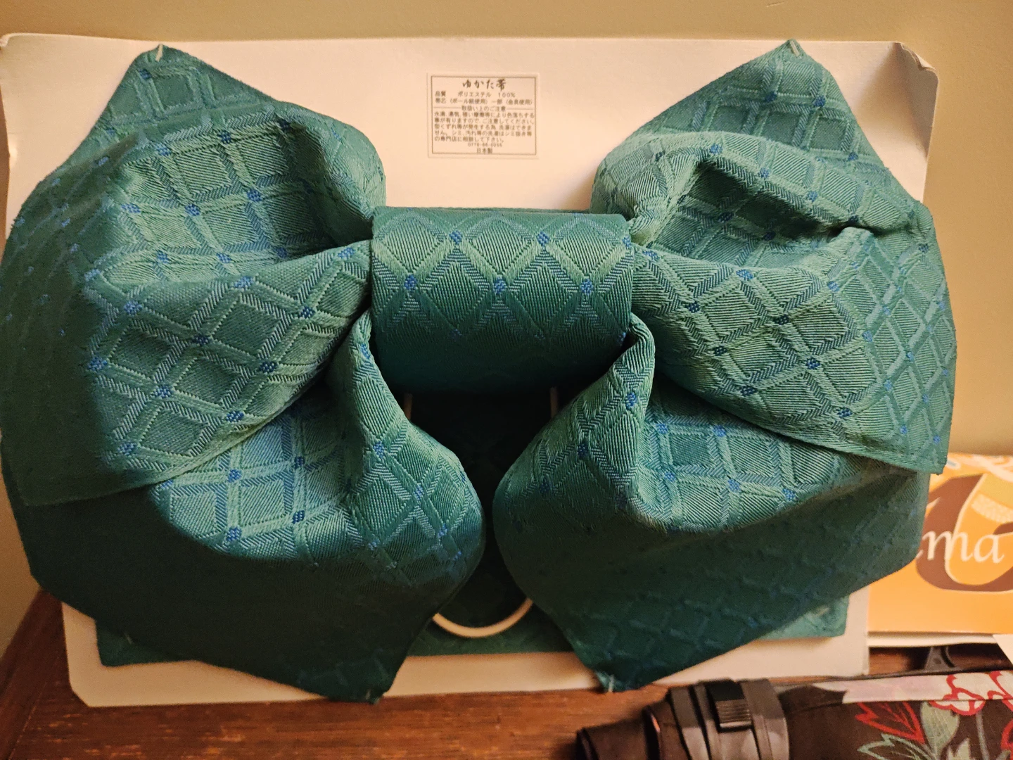 Japanese yukata set (Geta Sandals, yukata, and Obi Sash) - photo 3