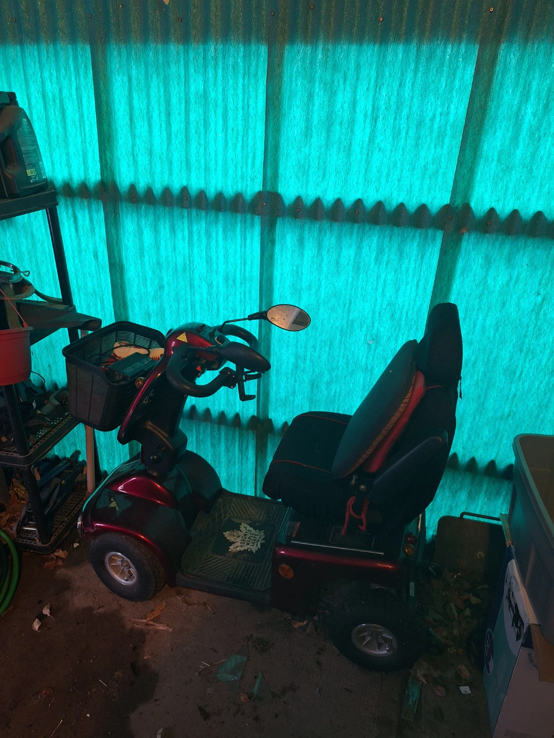 Red Mobility Scooter - photo 3