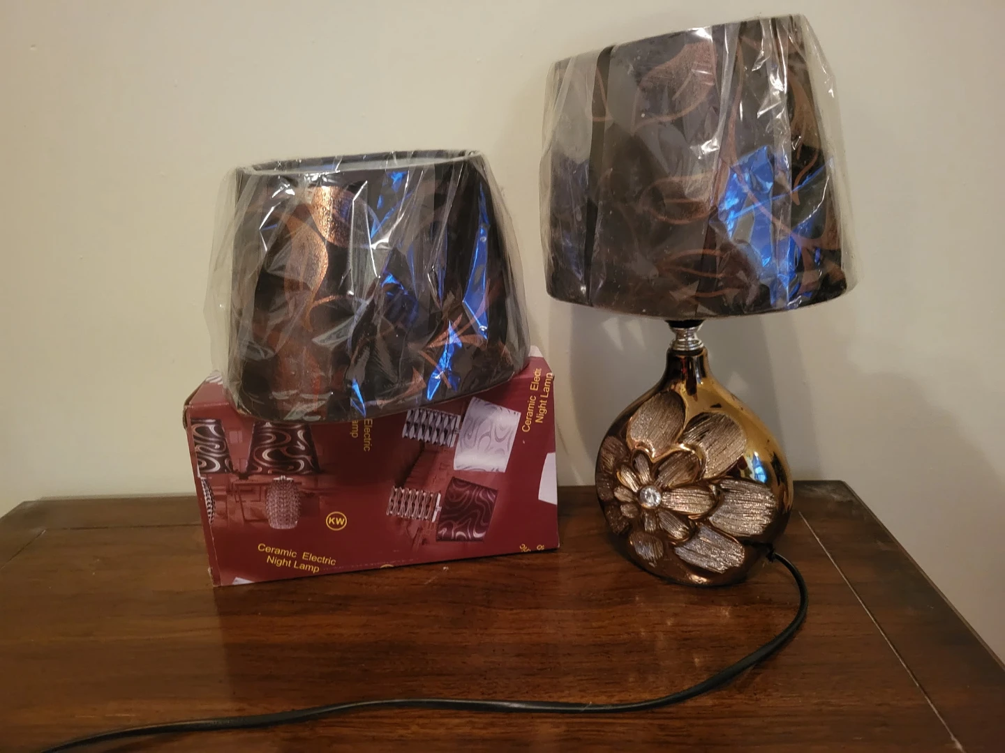 Ceramic Electric Night Lamp