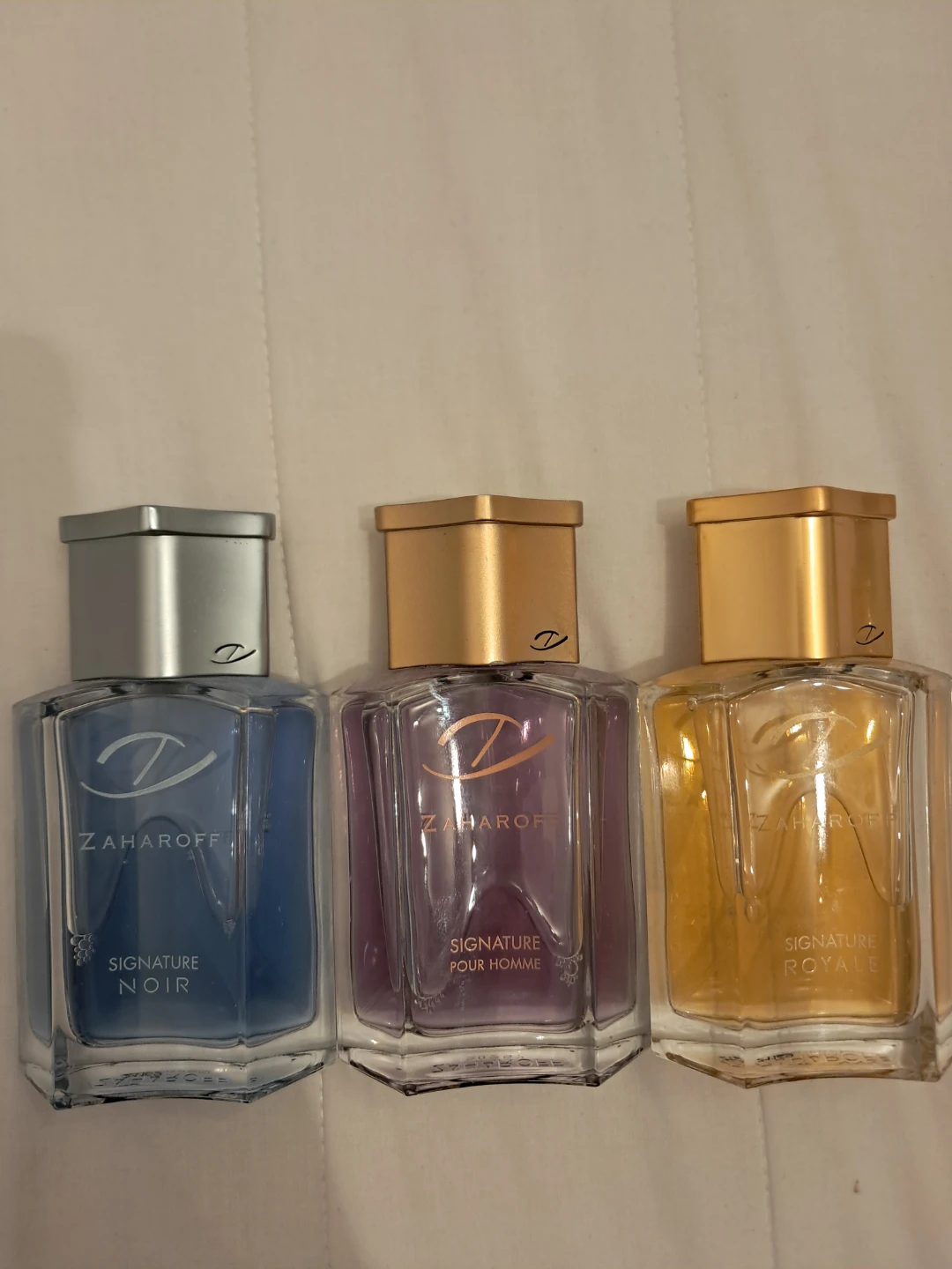 Zaharoff Signature Noir, Pour Homme & Royale Perfume Set