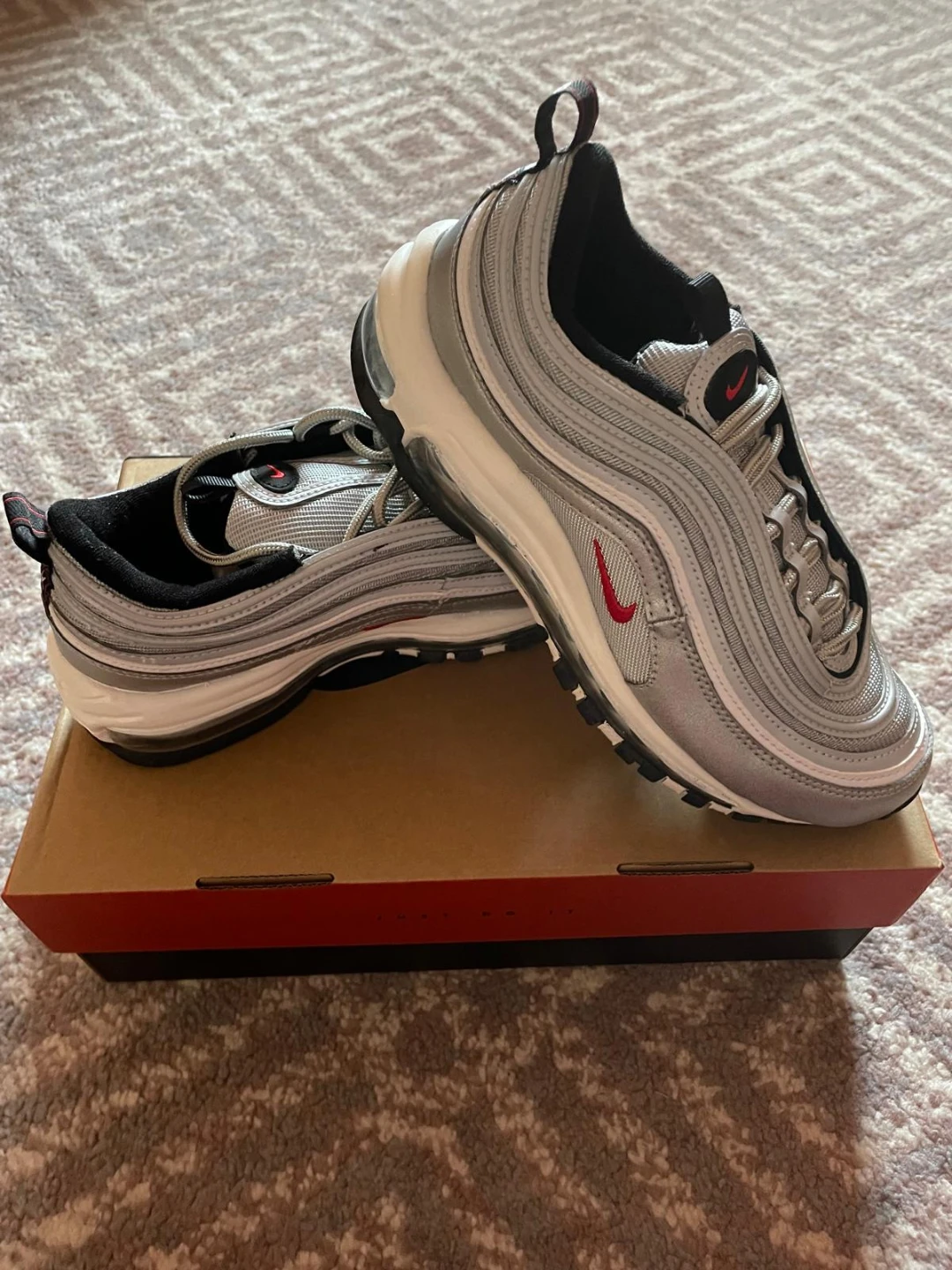 Nike Air Max 97 Silver Bullet Women's Size 8.5 - photo 2