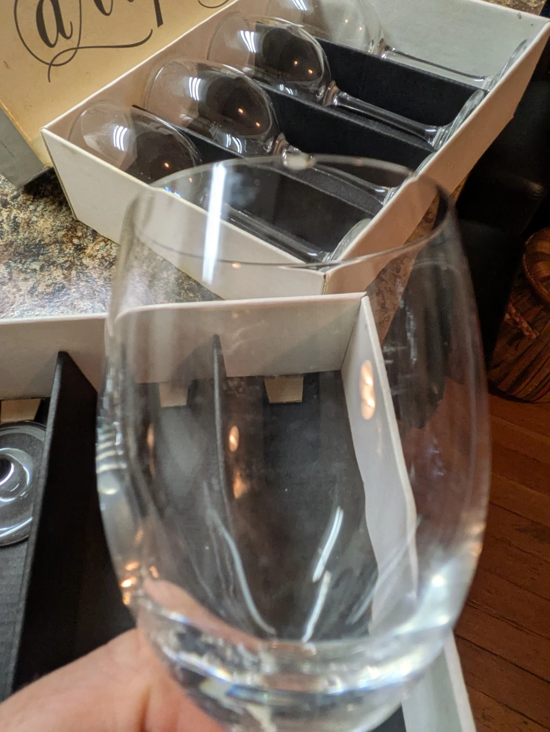 Cristal d'Arques PADOVA Wine Glasses - Set of 7 - photo 5