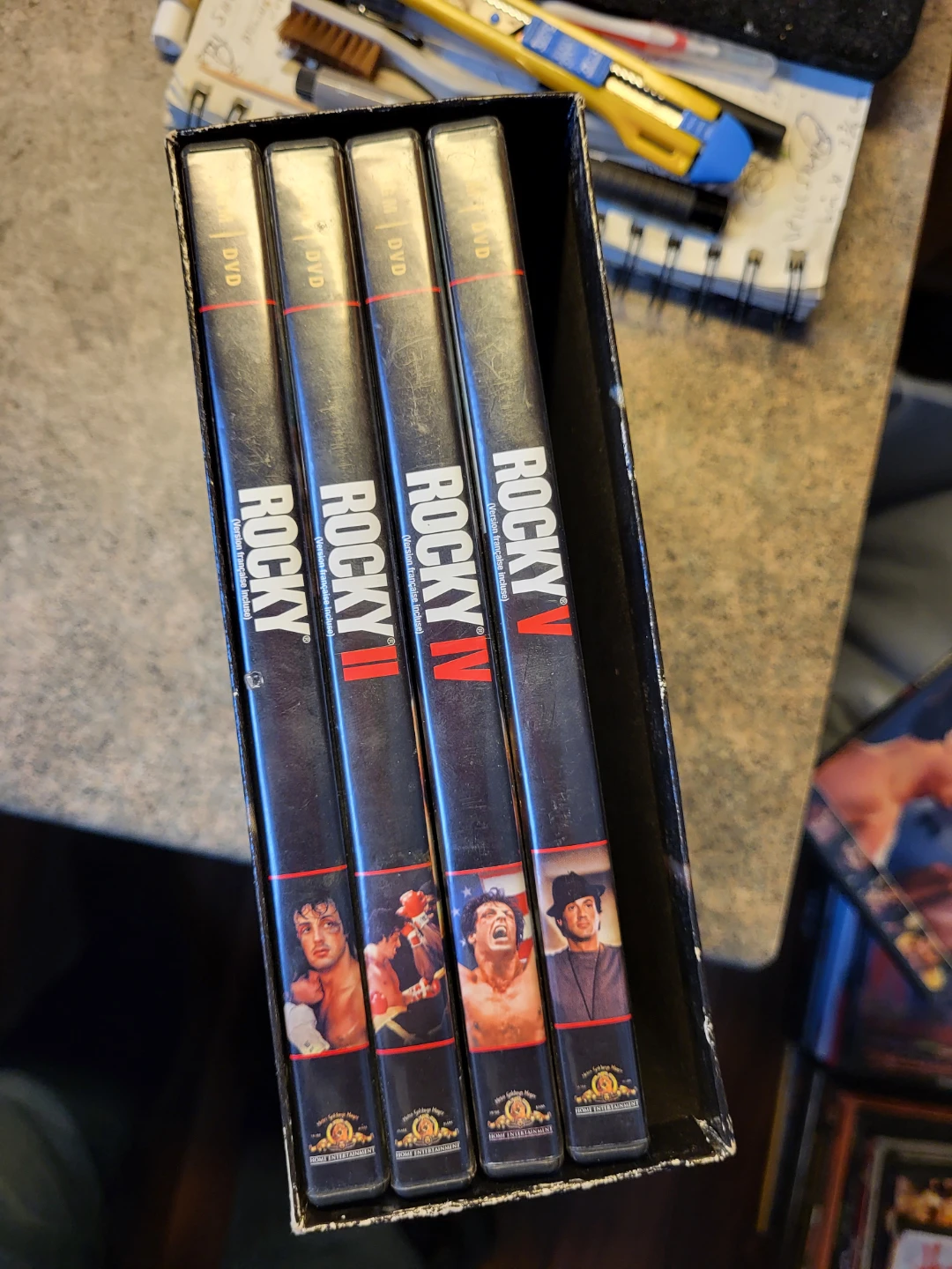 Rocky I, II, IV, V DVD Collection free