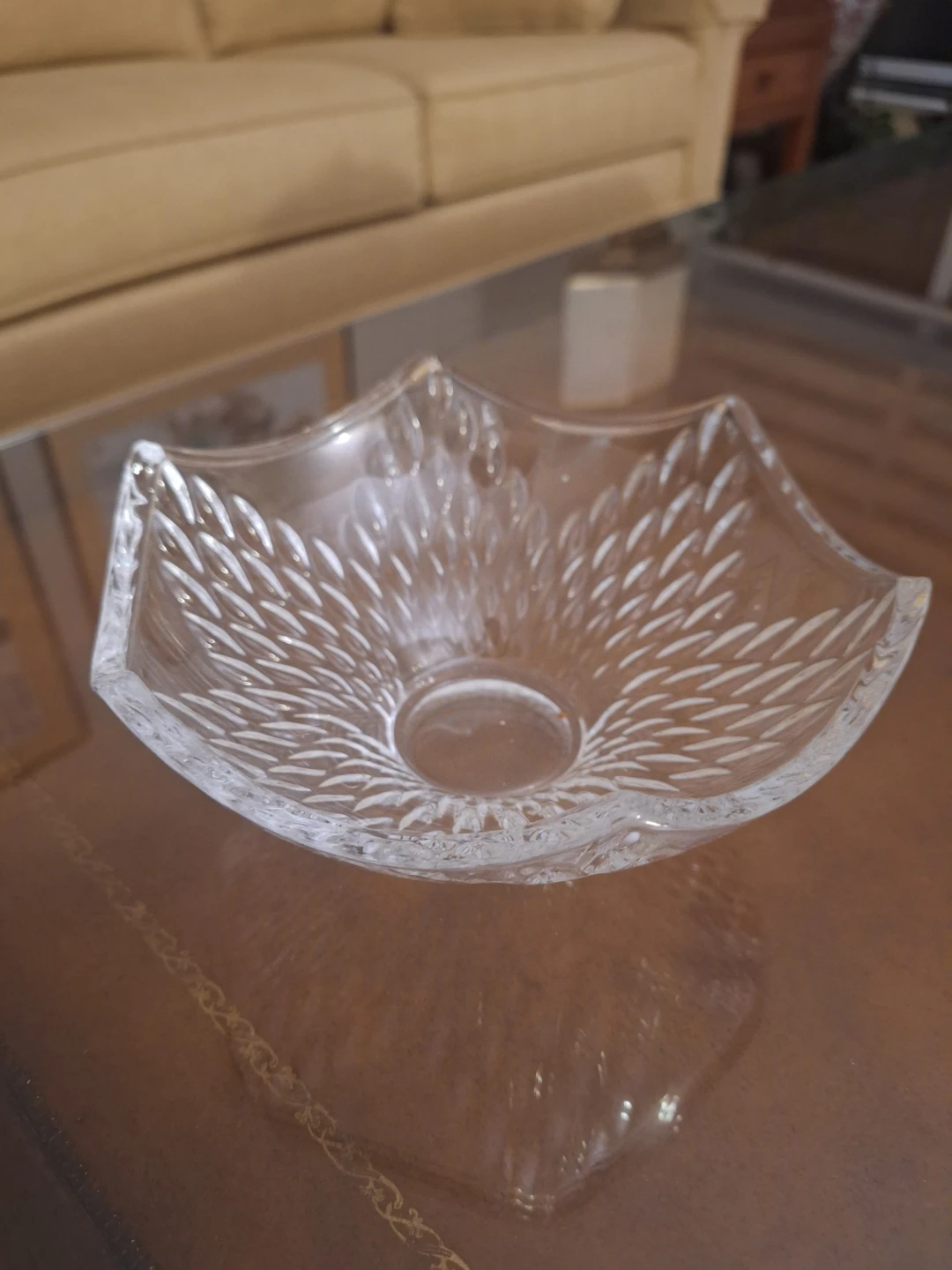 Two Glass Serving Bowls - photo 2