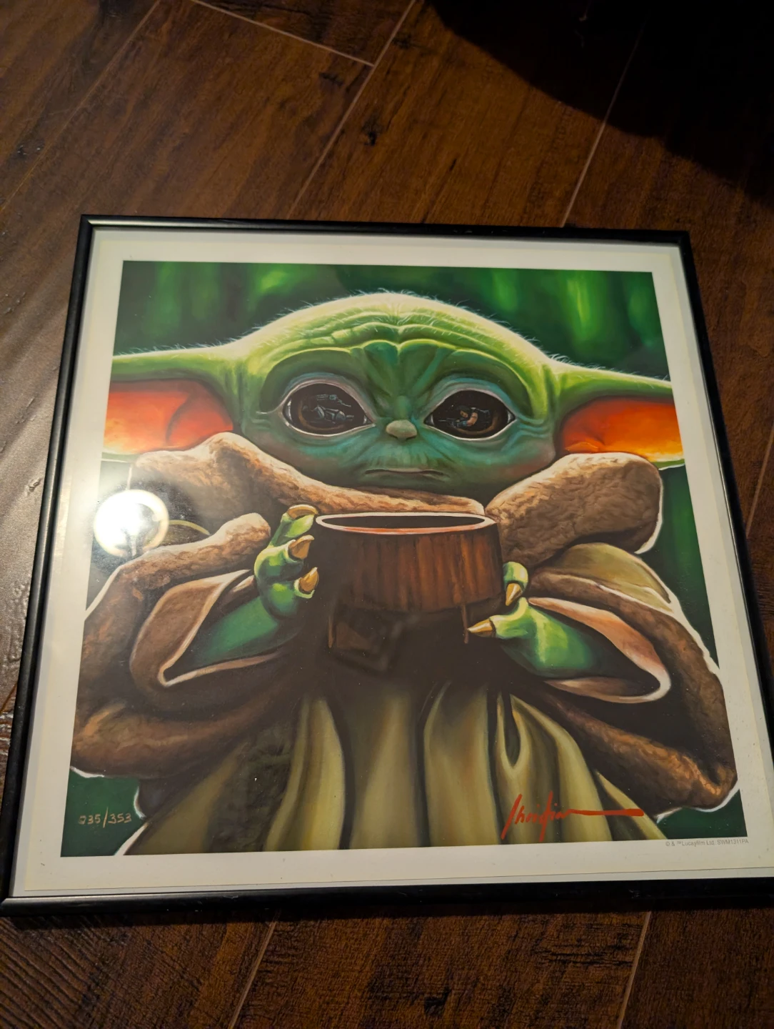 Star Wars "Want Some Soup" Giclée Print by Christian Waggoner