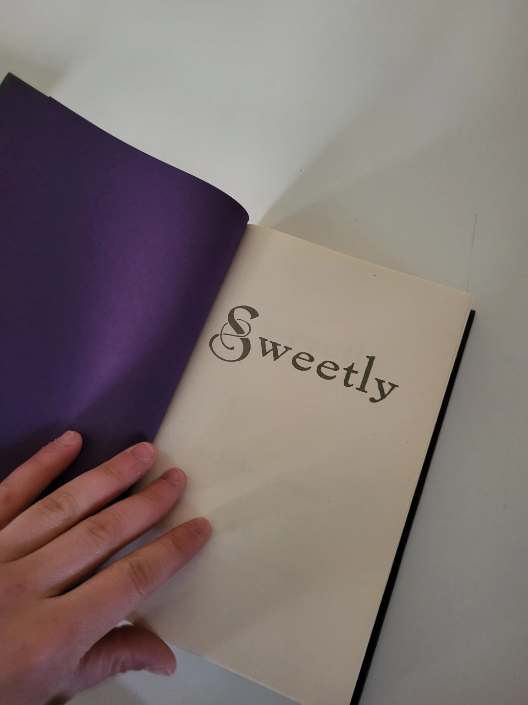 Sweetly by Jackson Pearcy Book - photo 3