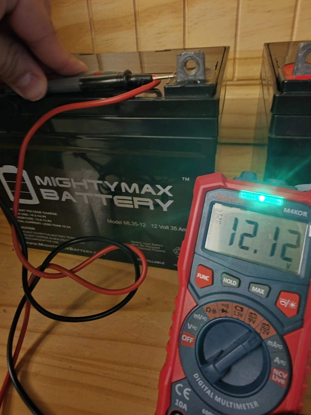 Mighty max battery  model 12volt