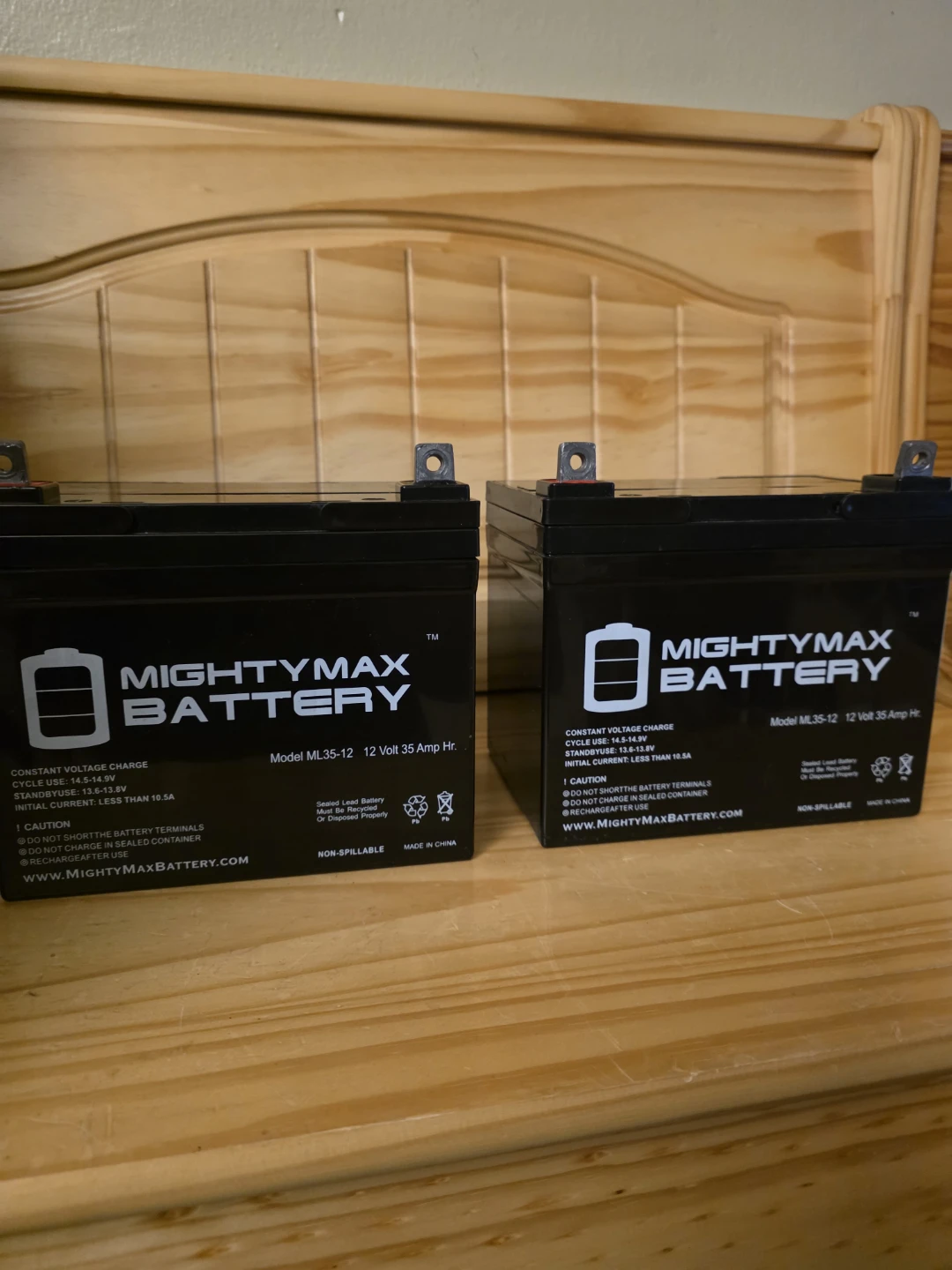 Mighty max battery  model 12volt - photo 2