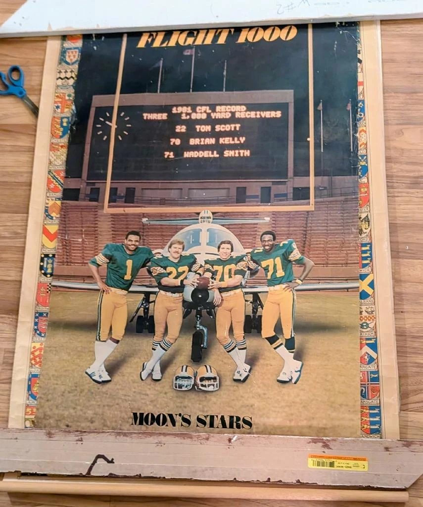 Flight 1000 "Moon's Stars" CFL Poster