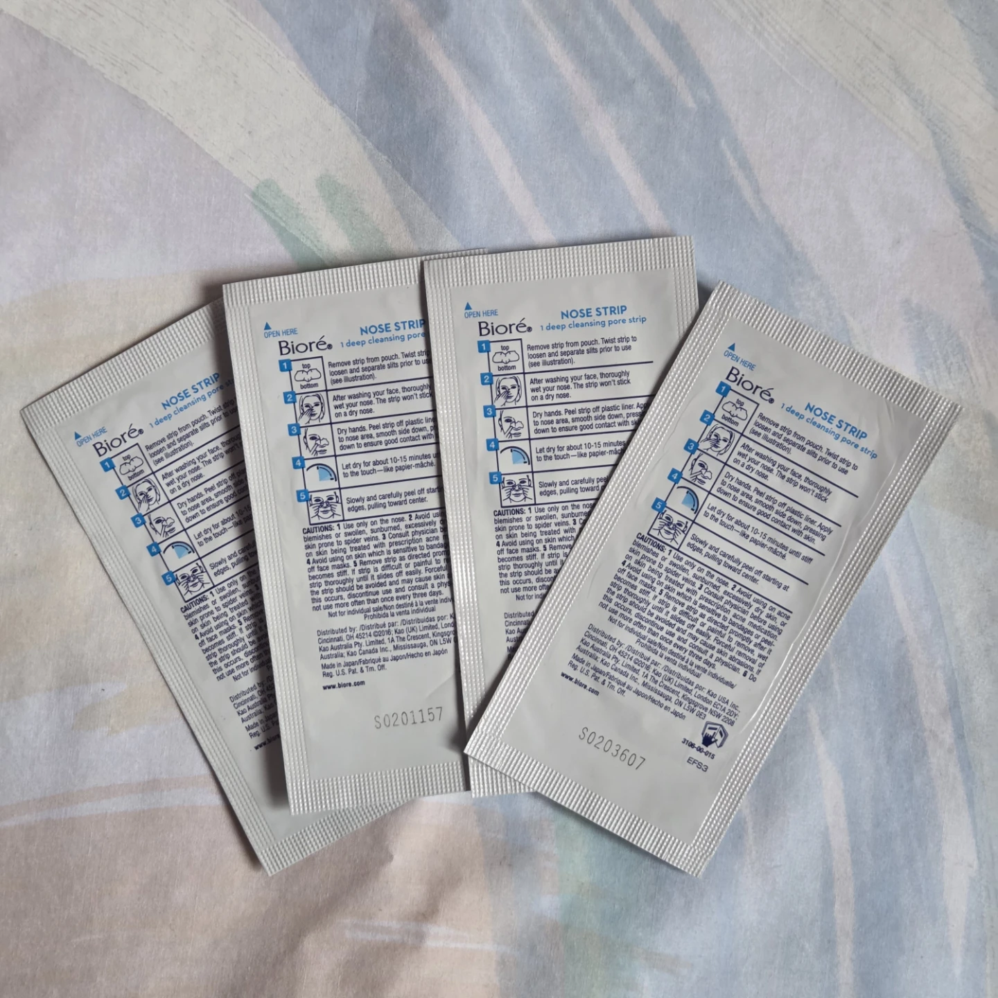 🆕Bioré 1 Deep Cleansing Nose Pore Strips