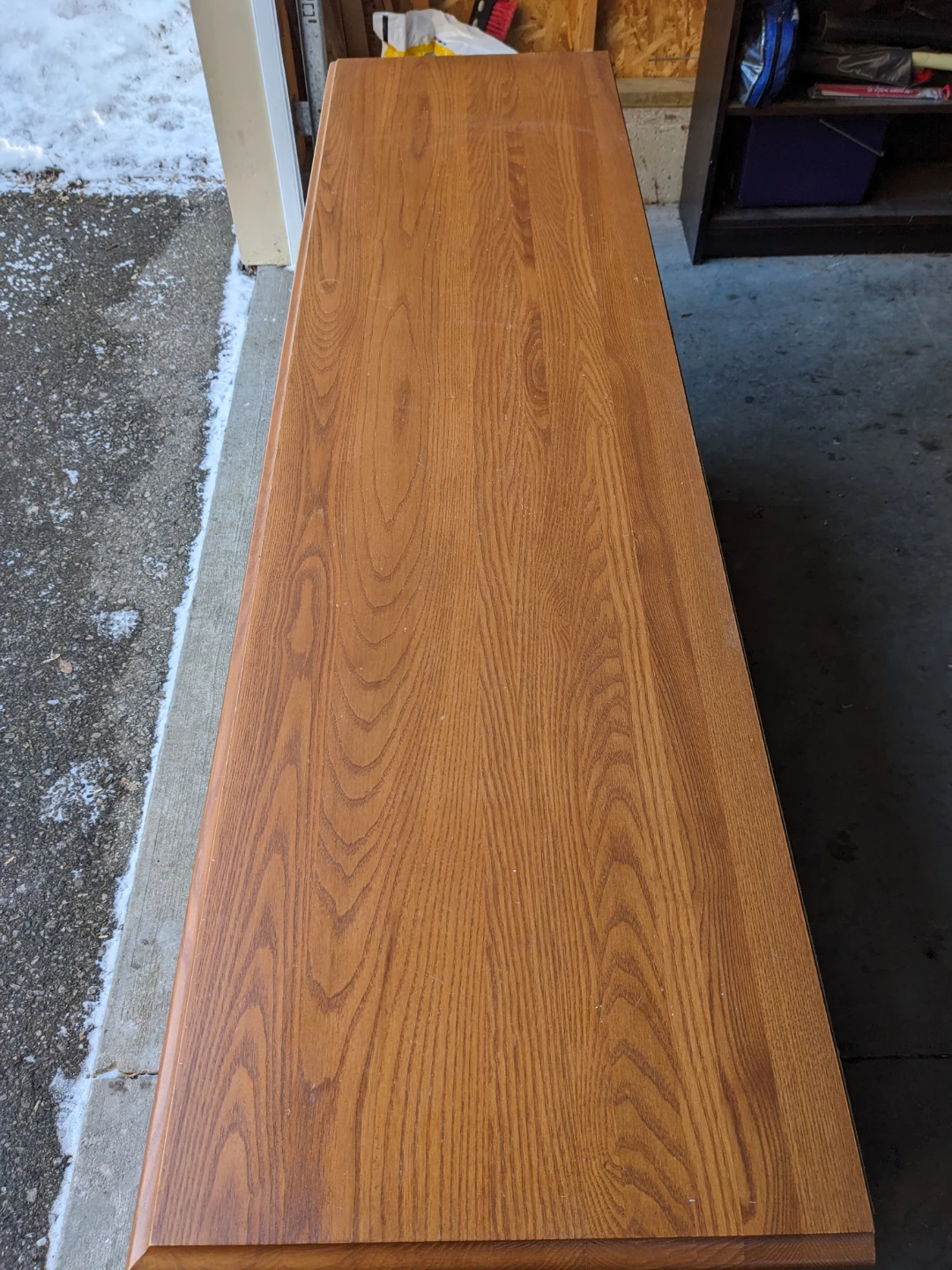 6 Drawer Dresser/Cabinet Combo in Solid Oak - photo 3