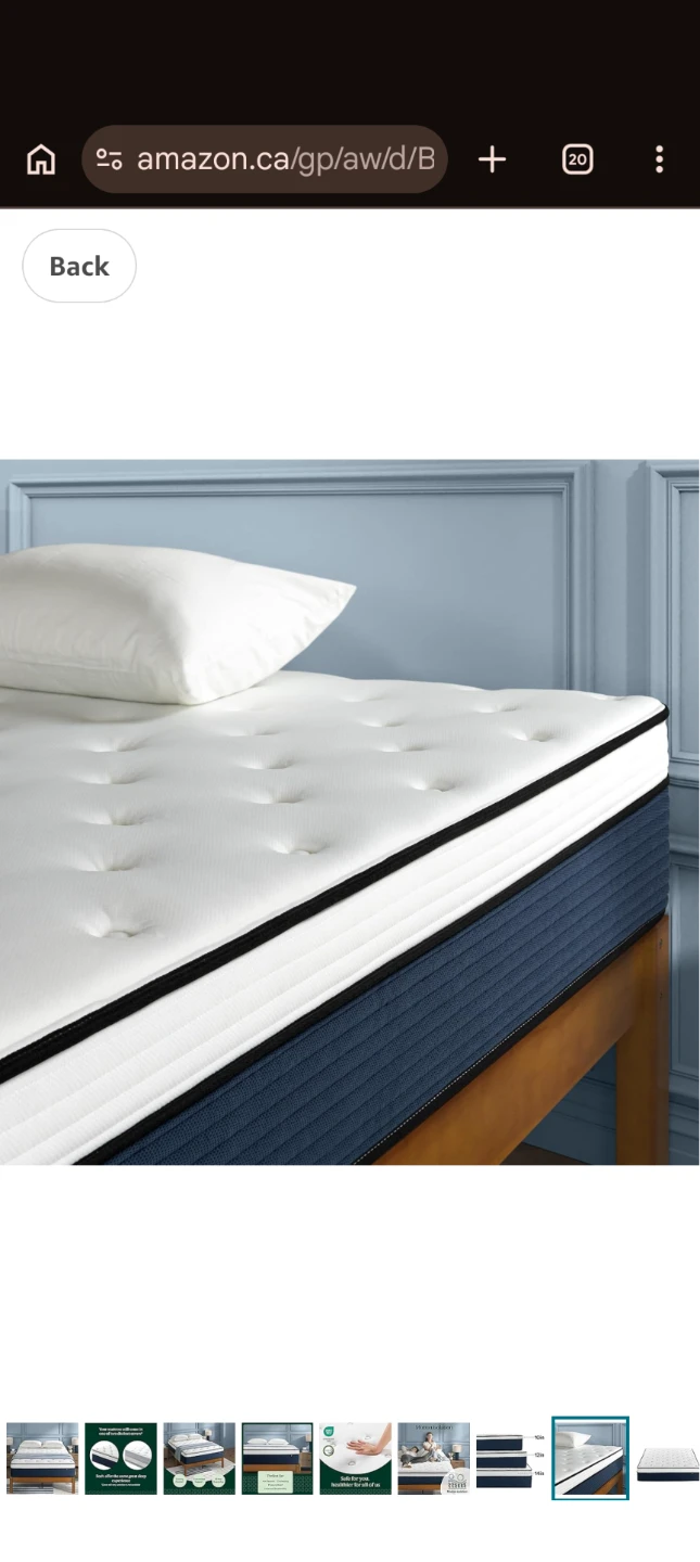 14 inch  queen Hybrid Mattress - photo 5